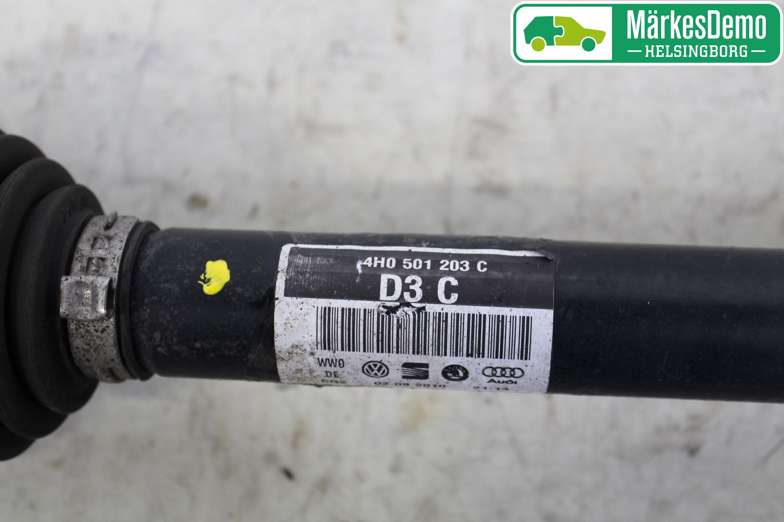 Audi A8/S8 4H 10-17 Drivaxel Bak Vänster