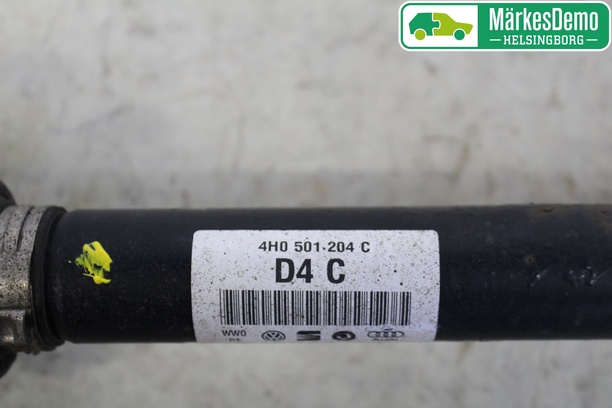 Audi A8/S8 4H 10-17 Drivaxel Bak Höger