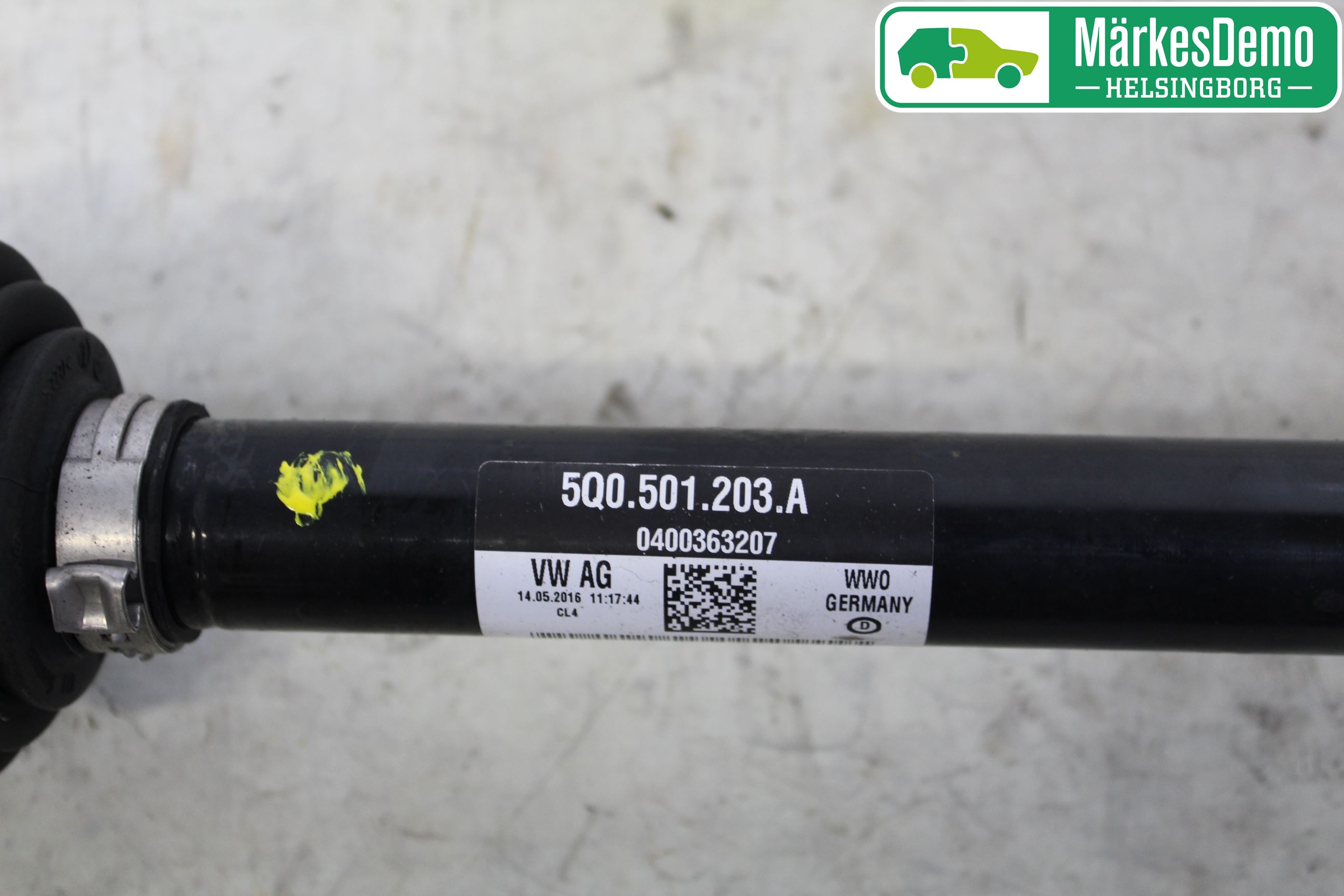 Volkswagen VW GOLF / E-GOLF VII 13-20 Drivaxel Bak Vänster