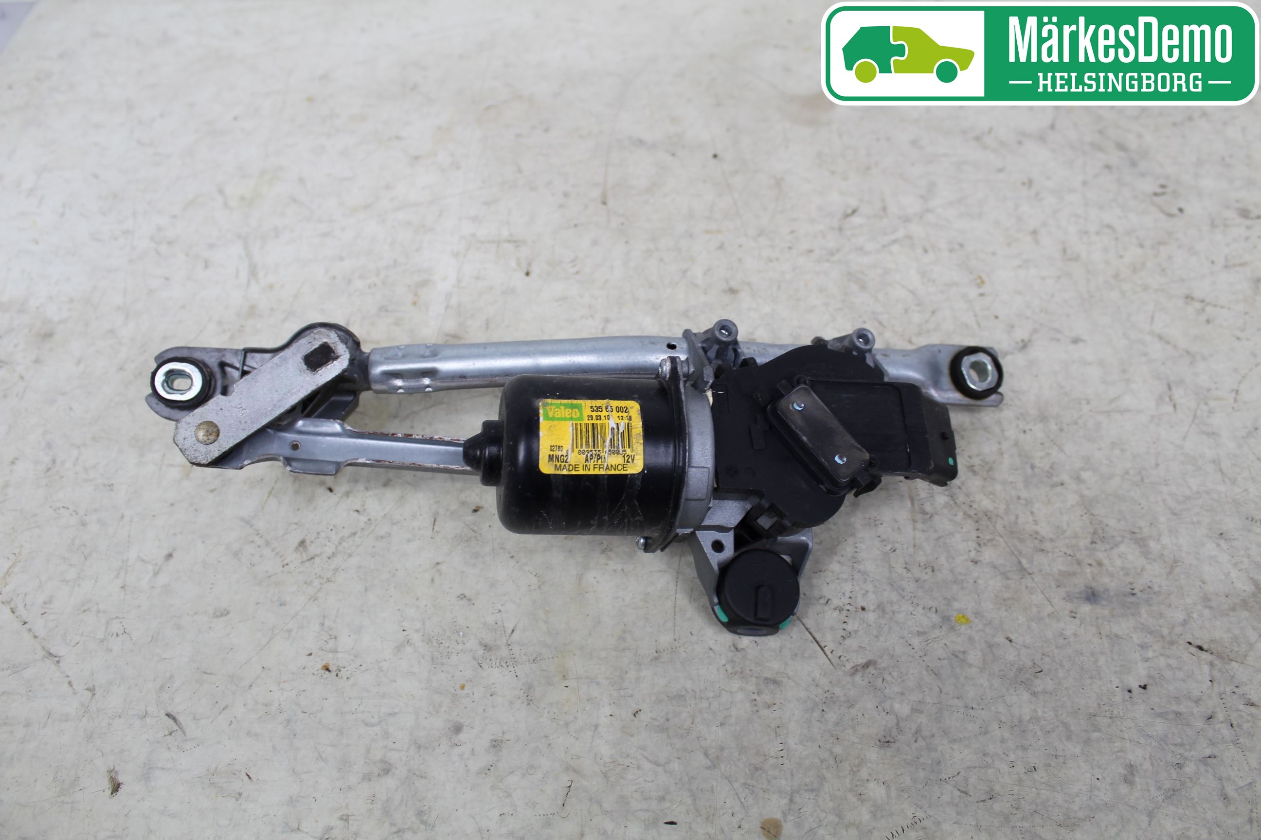 Toyota AYGO 06-14 Torkarmekanism Vindruta