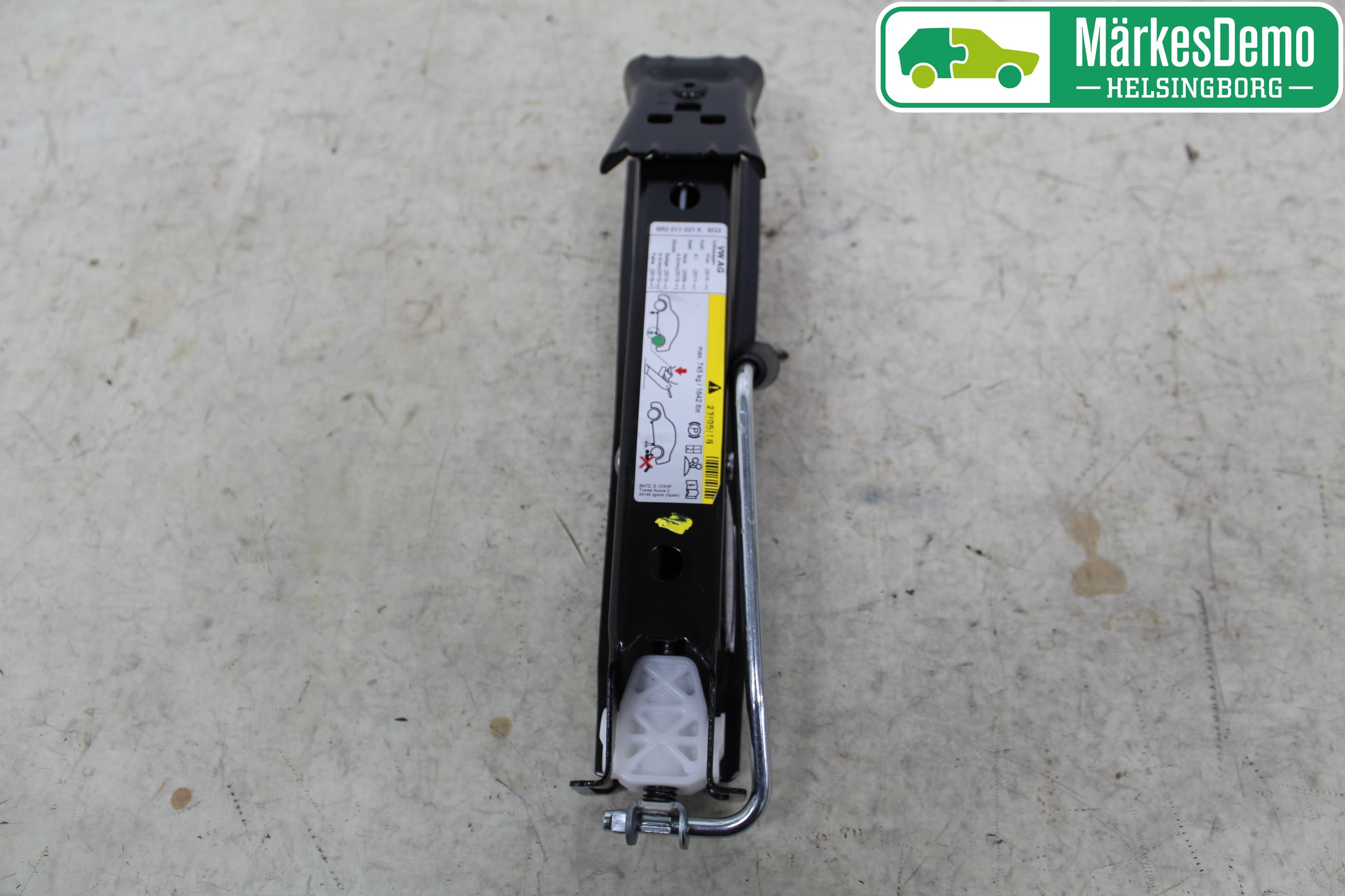 Volkswagen VW POLO 10-17 Domkraft