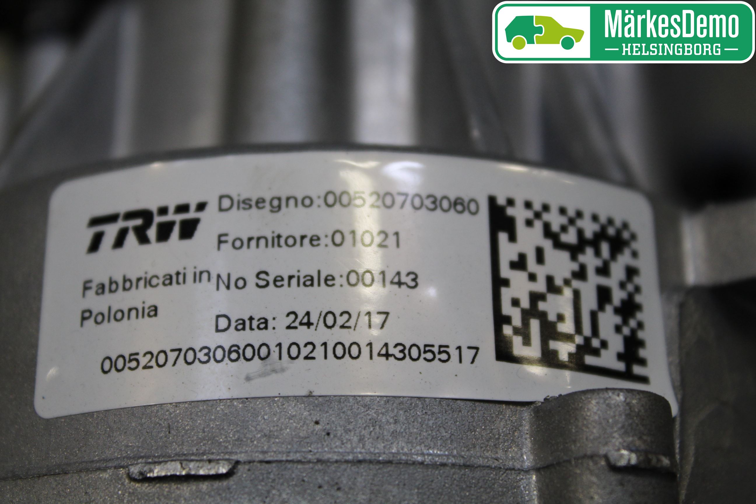 Fiat TIPO/CROSS 16- Rattaxelagg Med Inb Servo