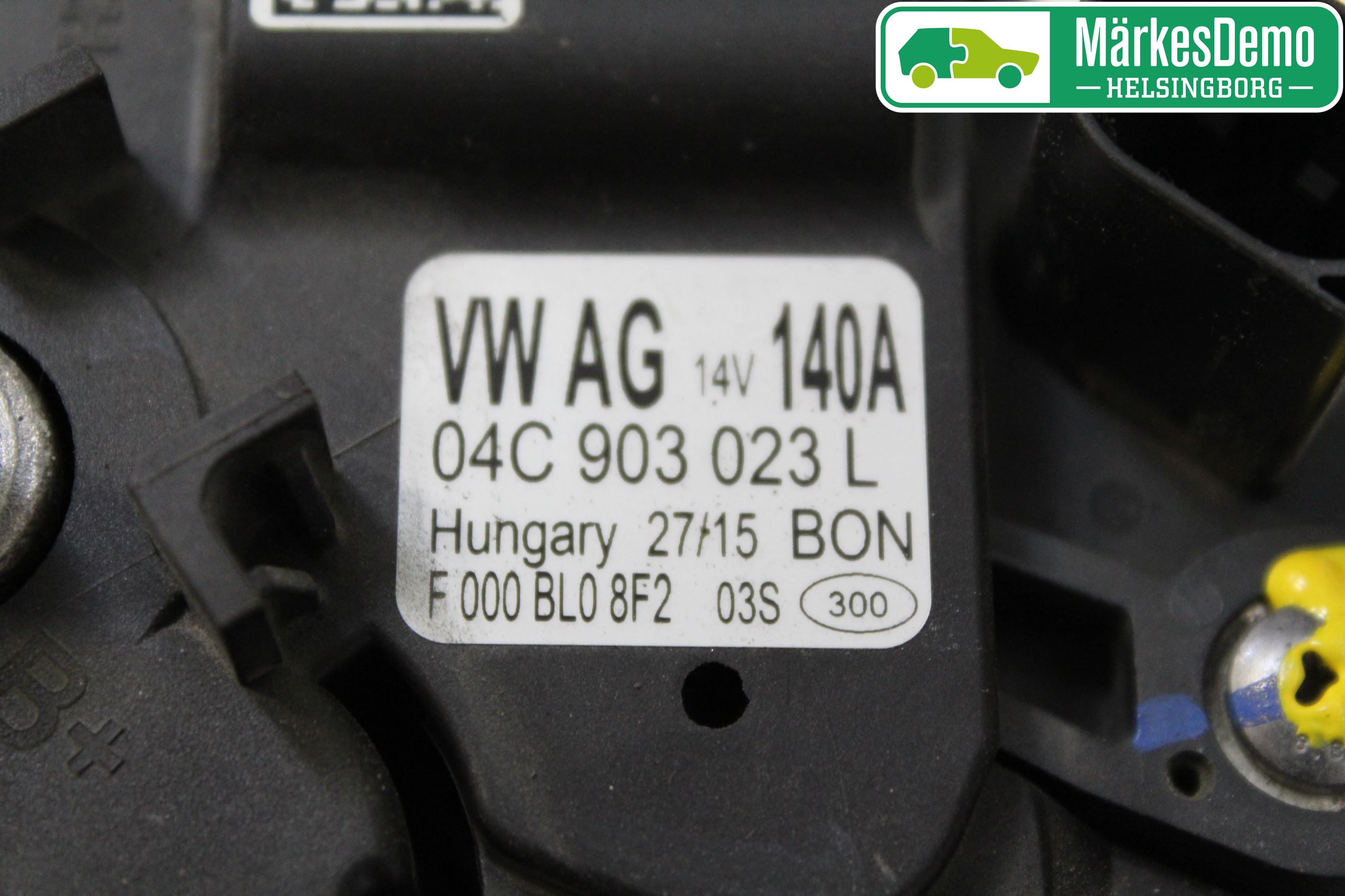 Volkswagen VW GOLF / E-GOLF VII 13-20 Generator