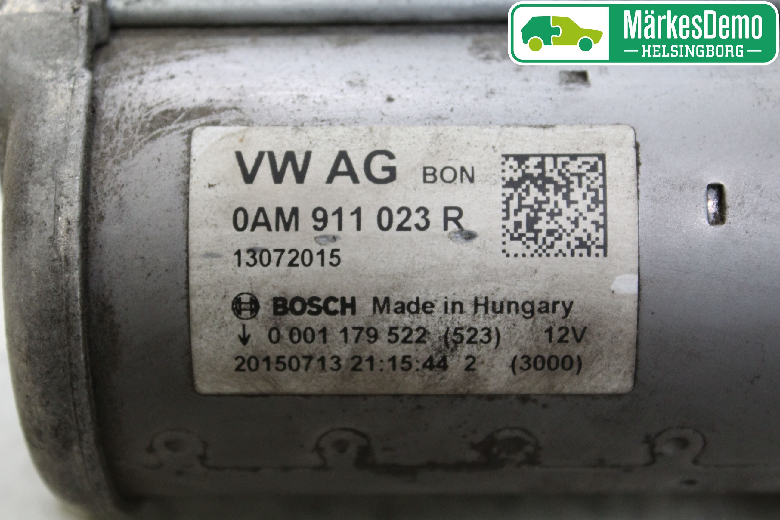 Volkswagen VW GOLF / E-GOLF VII 13-20 Startmotor