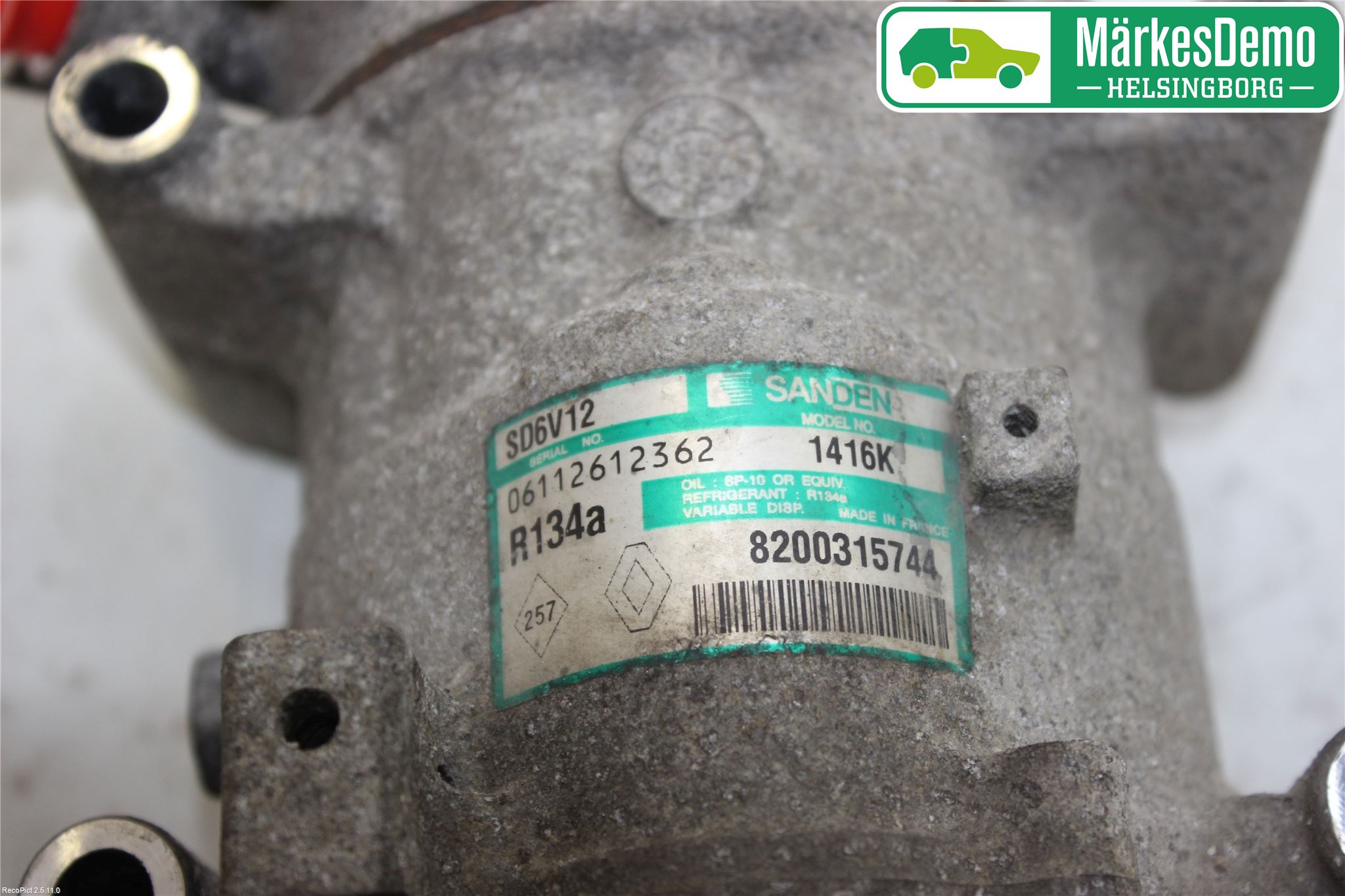 Renault KANGOO I 03-08 Ac Kompressor