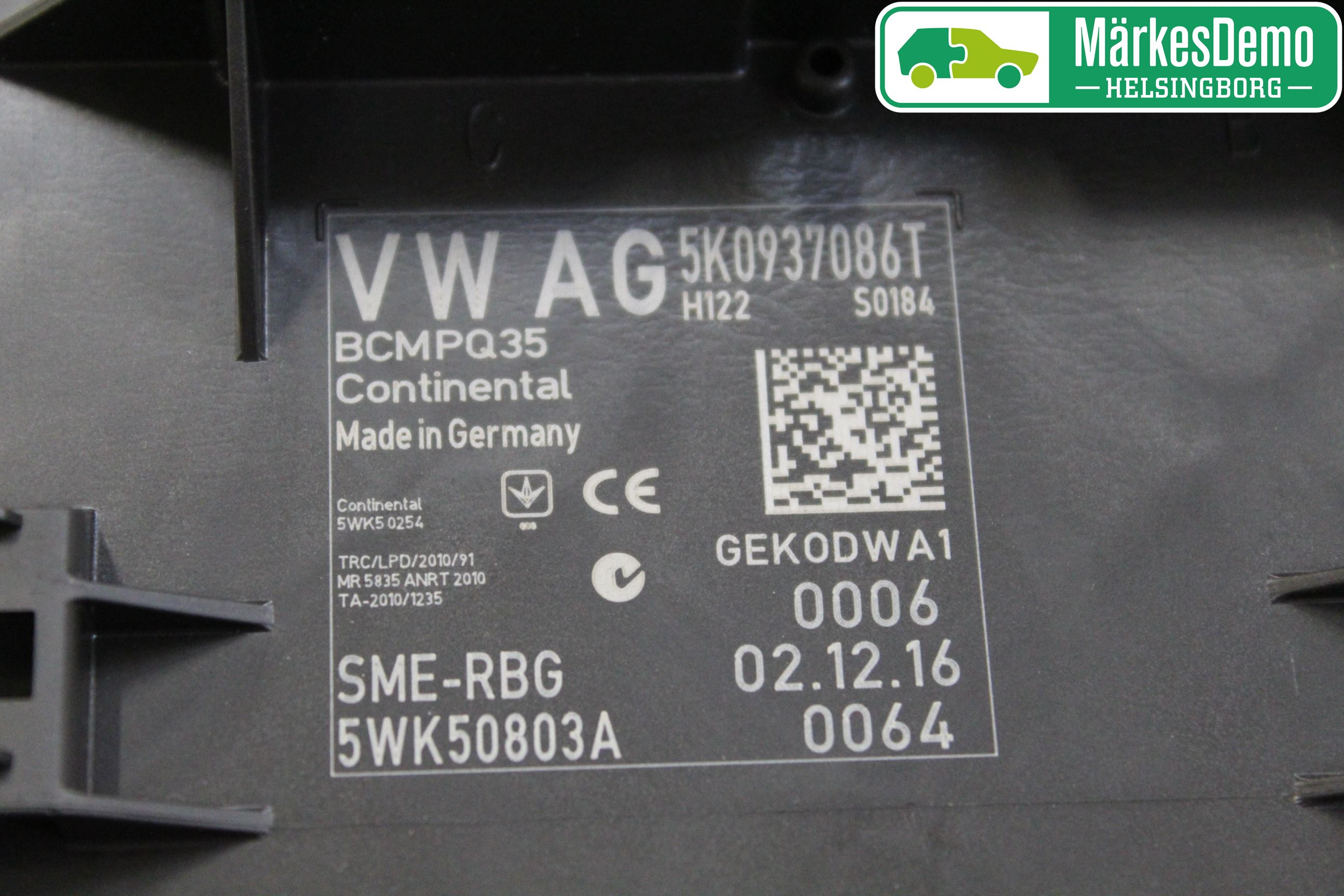 Volkswagen VW SHARAN 11- Komfort Styrdon