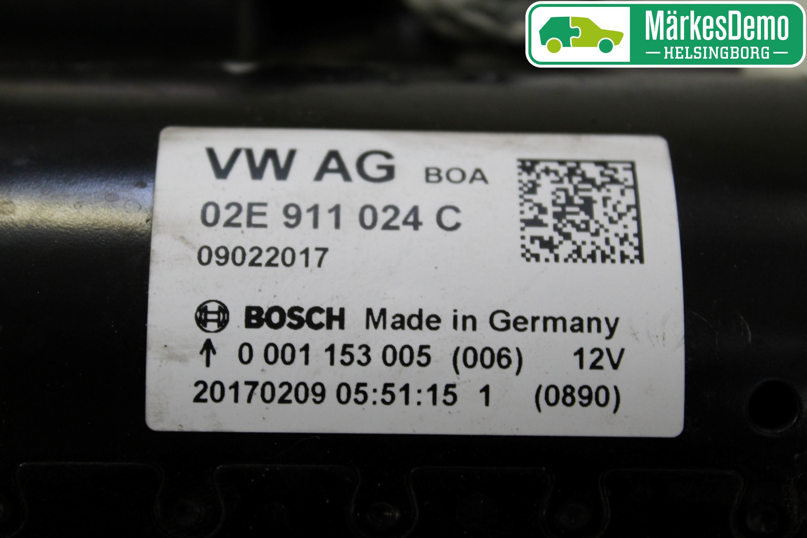 Volkswagen VW CADDY 16-20 Startmotor Diesel