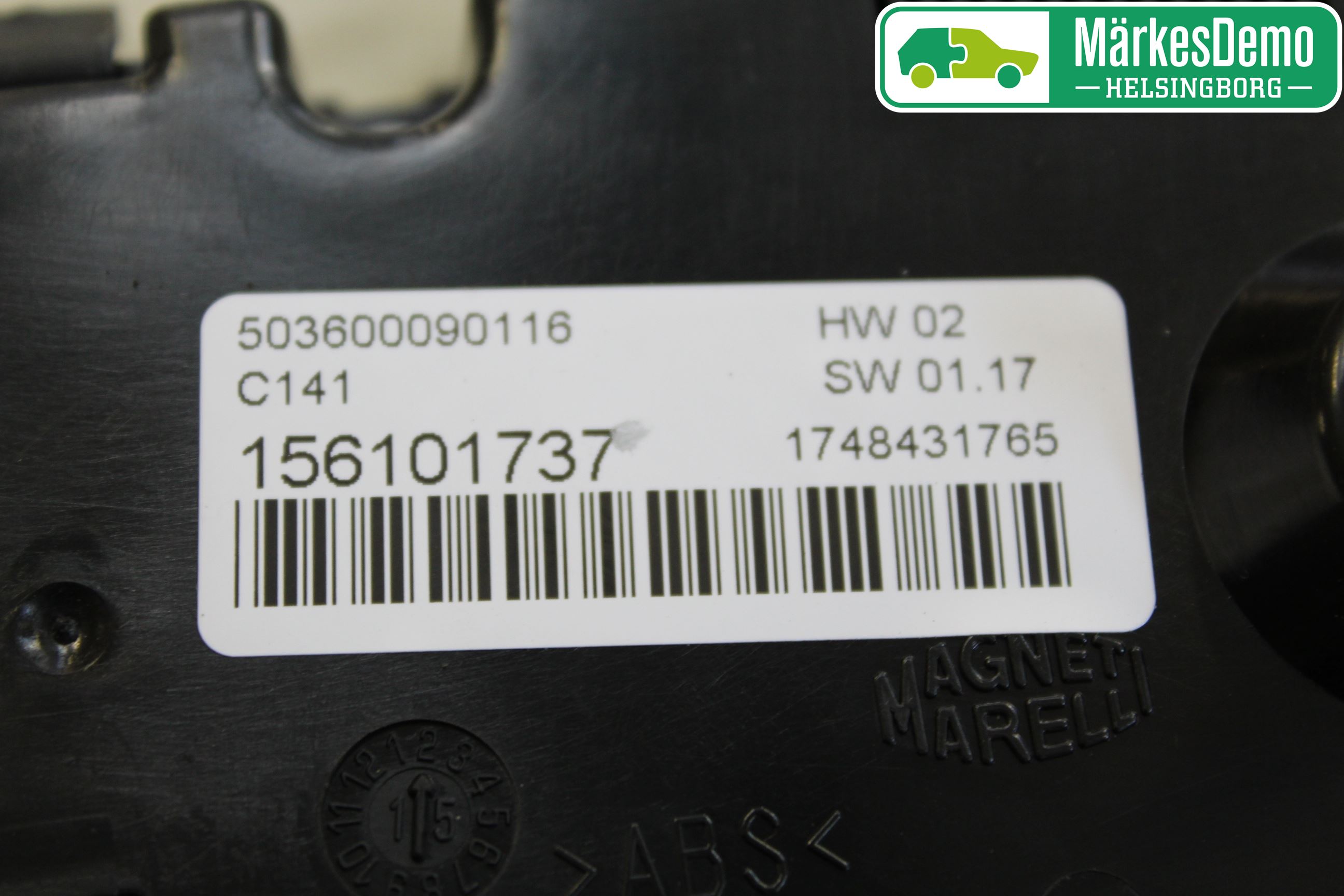 Alfa GIULIETTA Ac Styrenhet Ac Manöveren