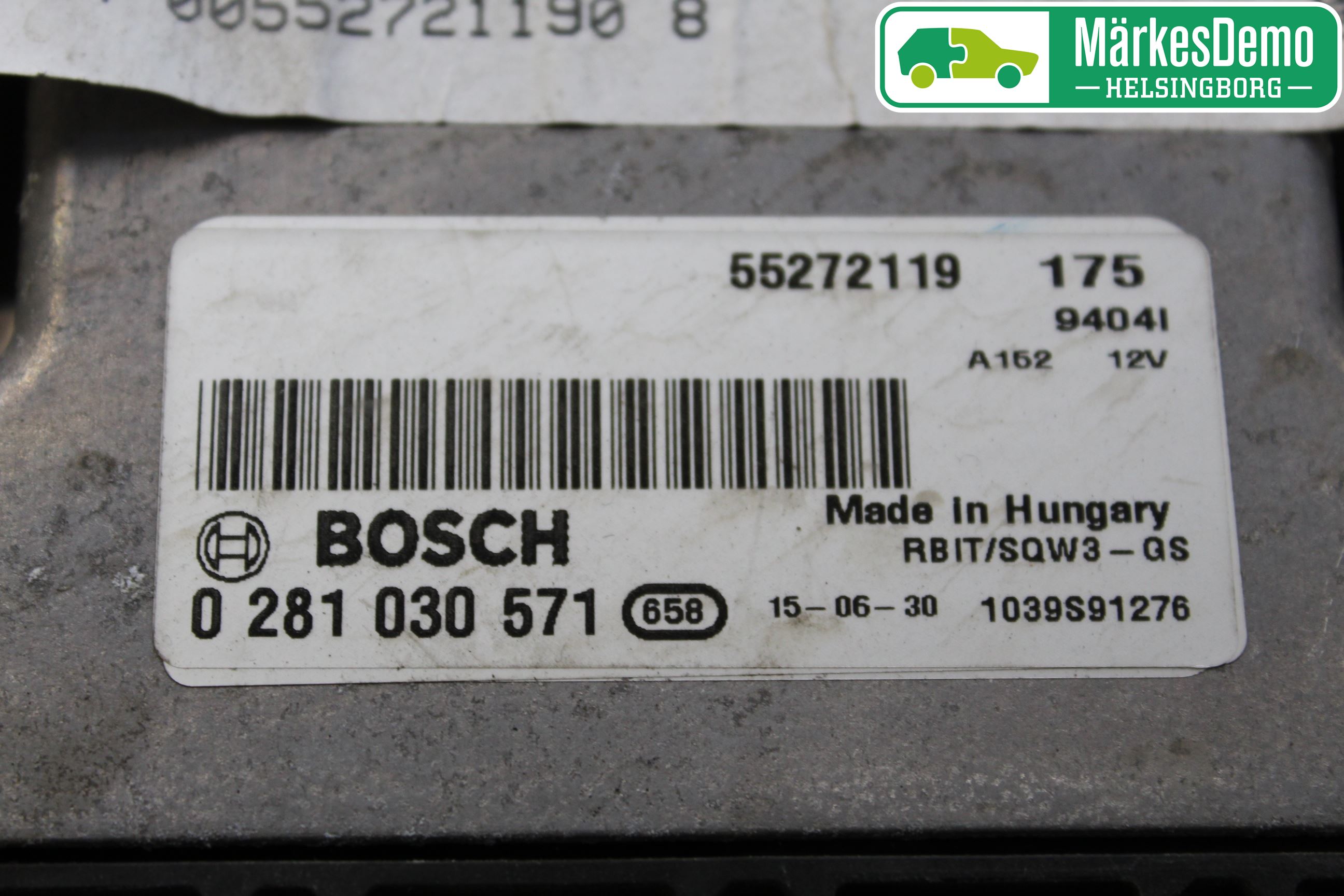 Alfa GIULIETTA Styrenhet Inspump Diesel