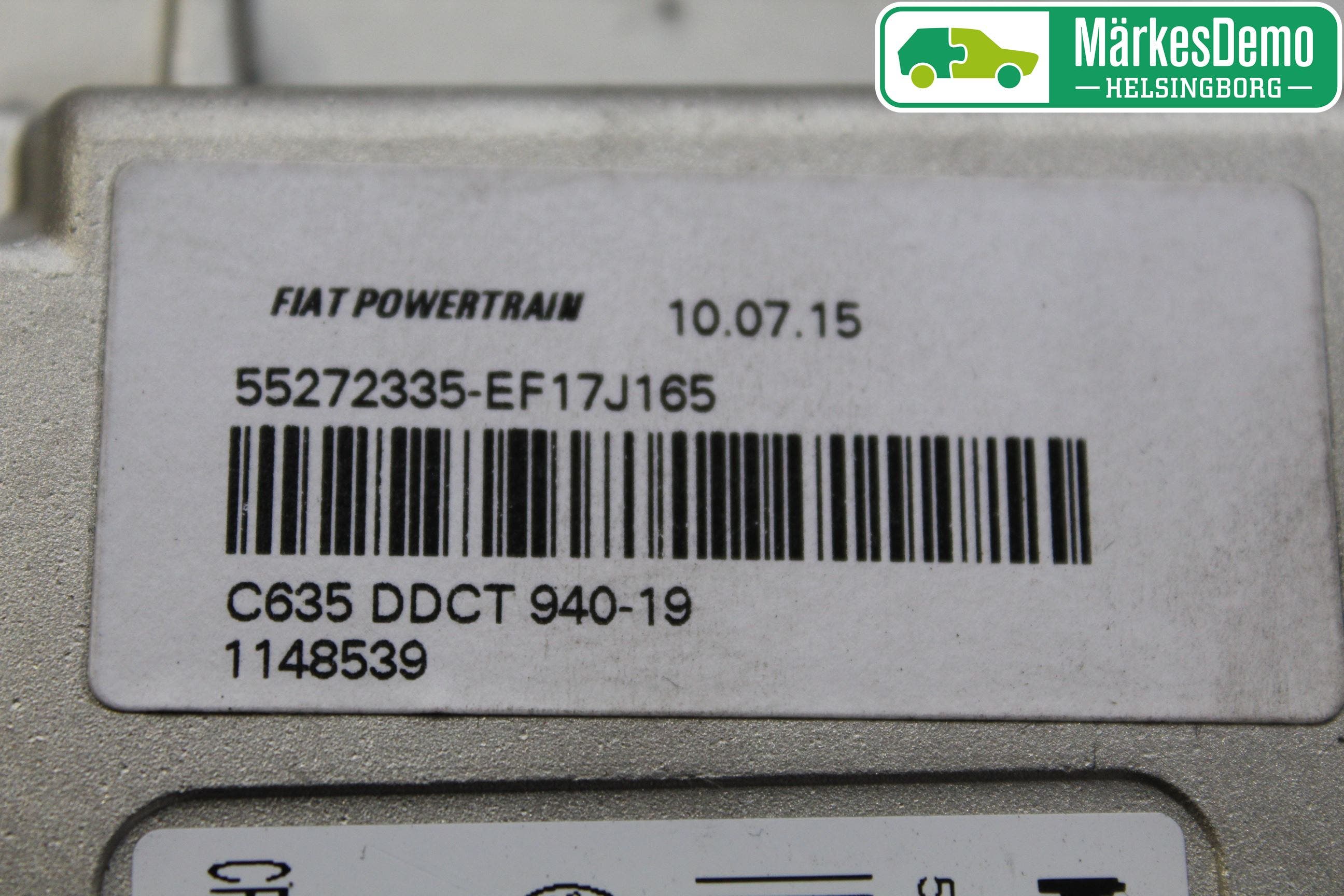 Alfa GIULIETTA Styrenhet Växellåda