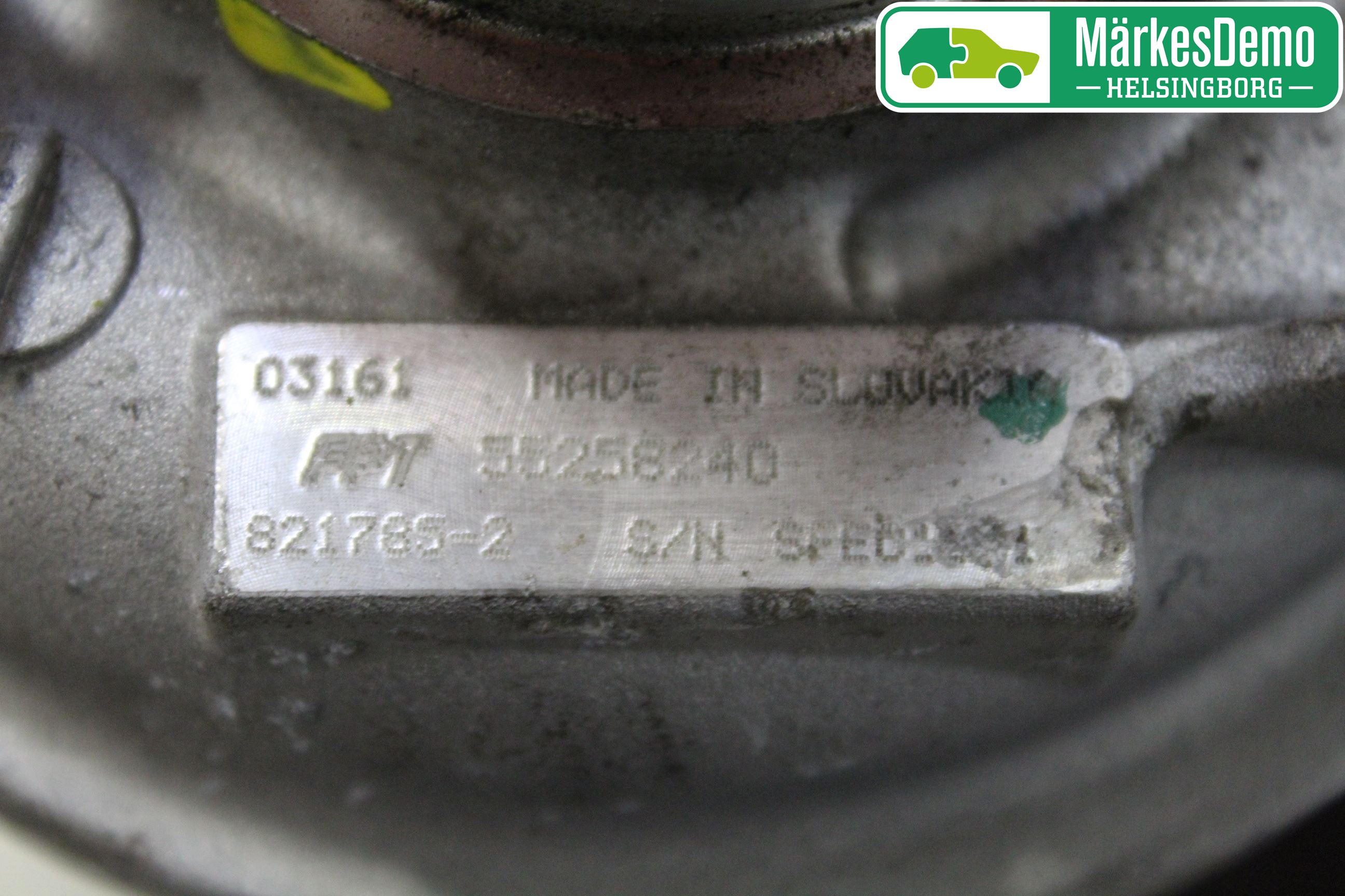 Alfa GIULIETTA Turboaggregat