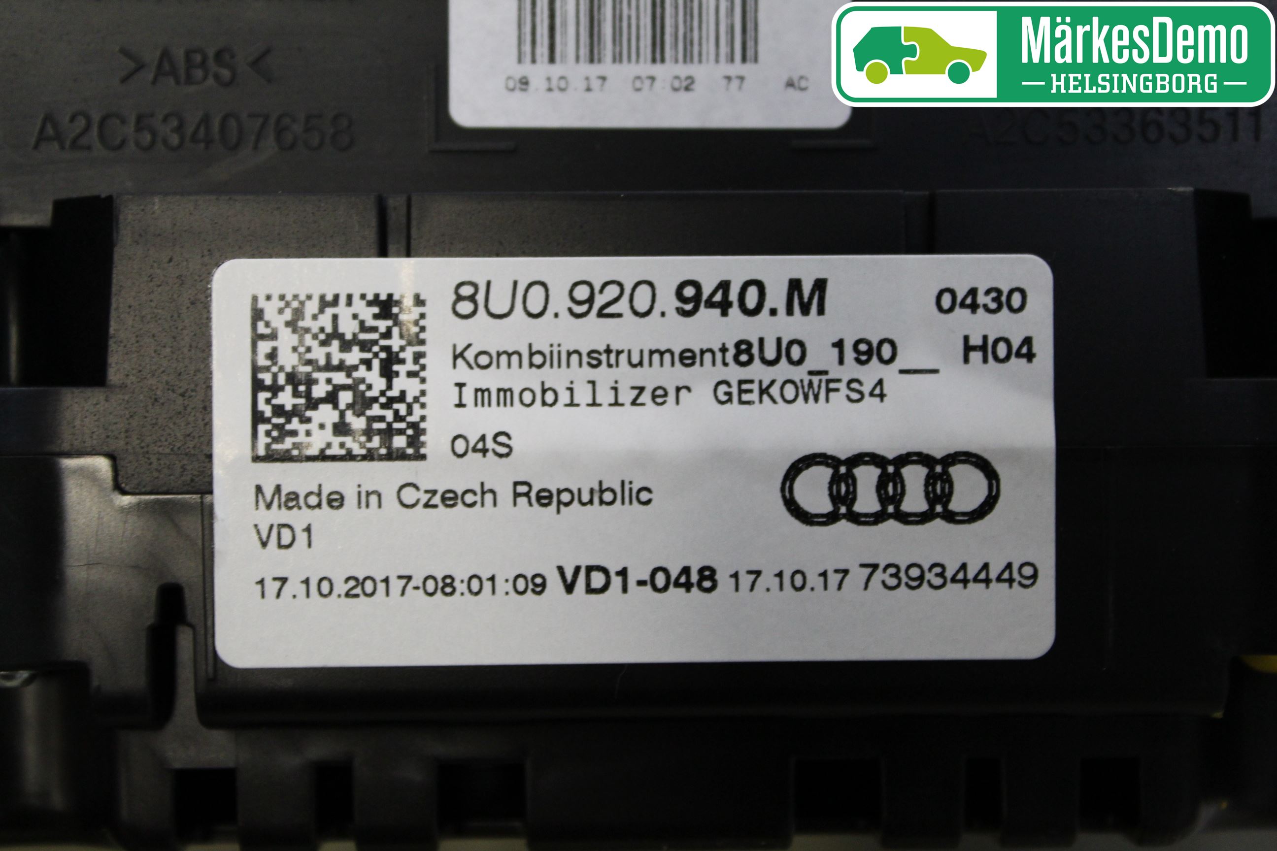 Audi Q3 8U 12-18 Instrument Komb