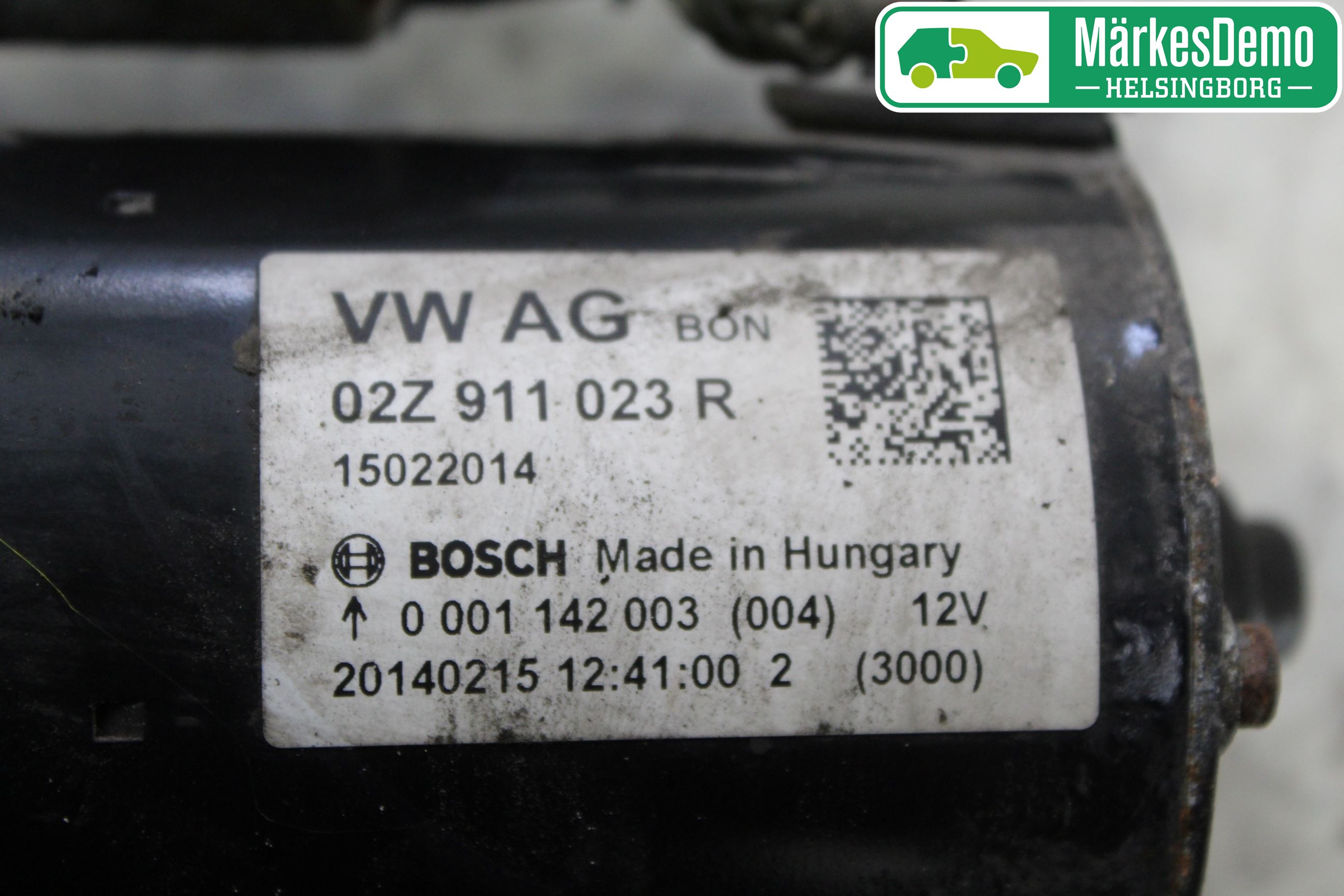 Skoda YETI Startmotor