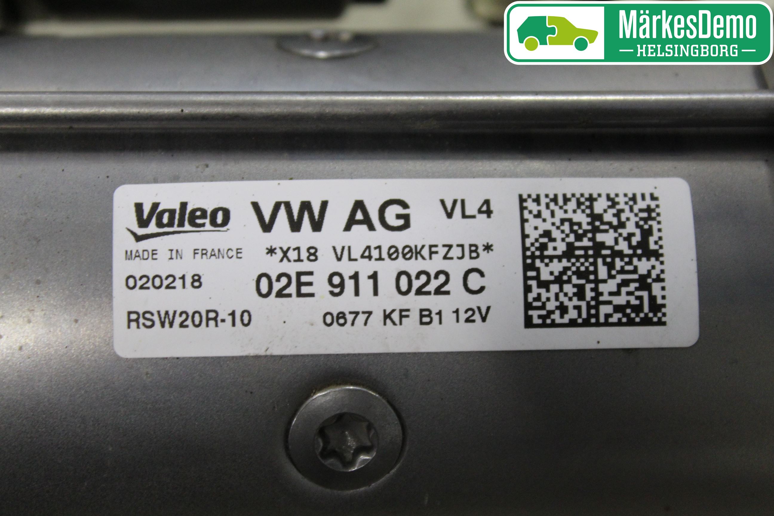 Volkswagen VW PASSAT 15-19 Startmotor Diesel