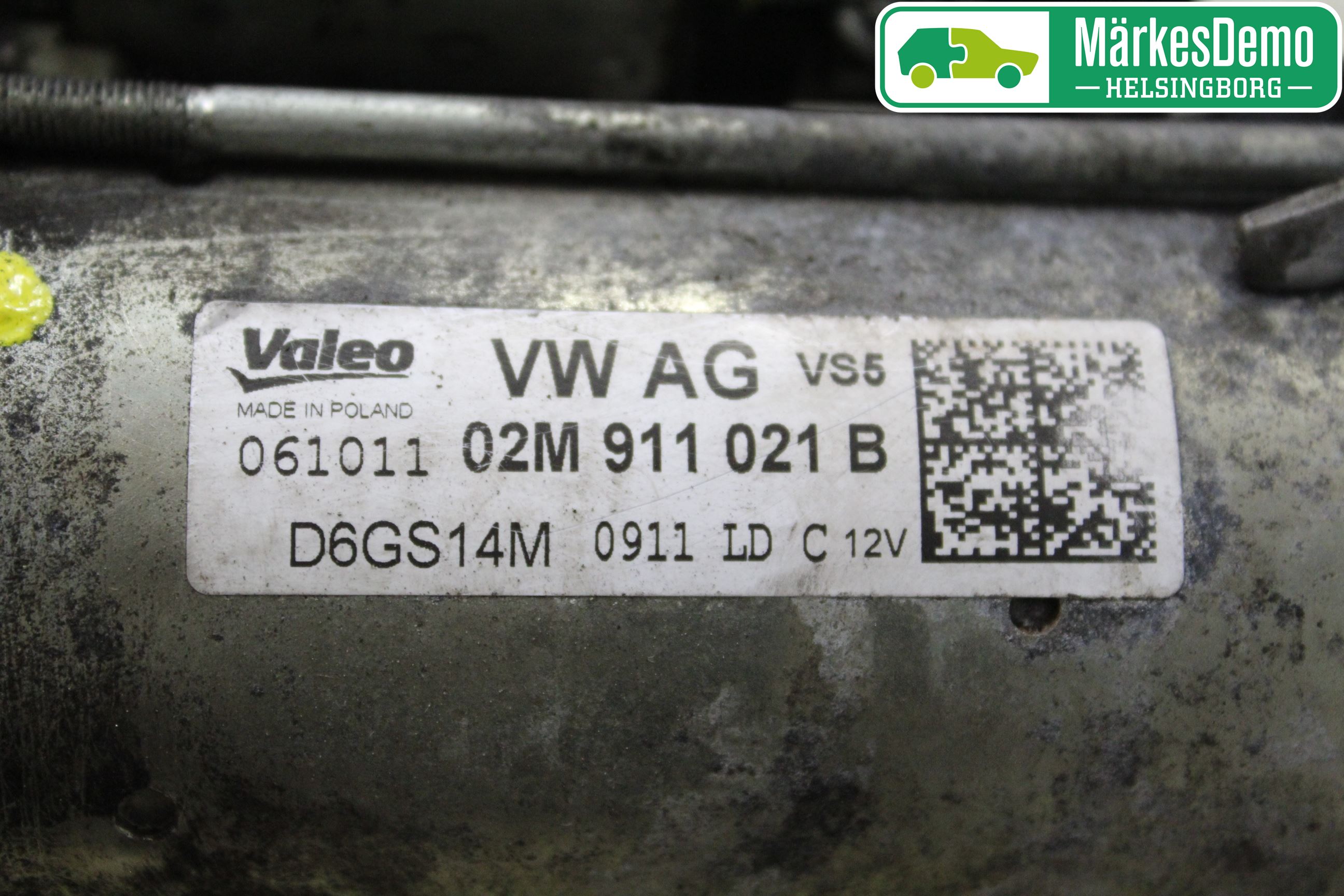 Volkswagen VW TIGUAN 07-16 Startmotor