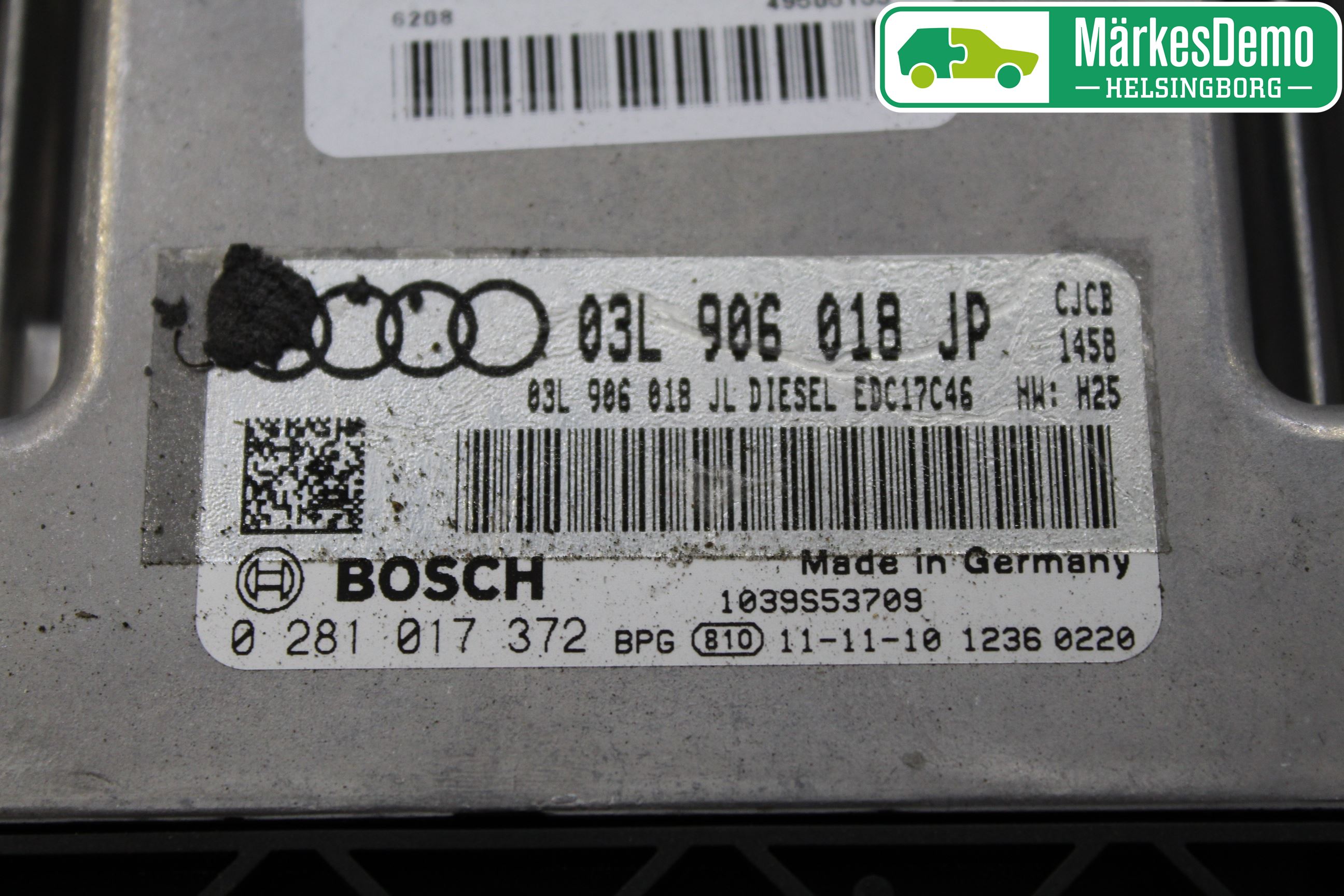 Audi A4 12-15 Styrenhet Inspump Diesel