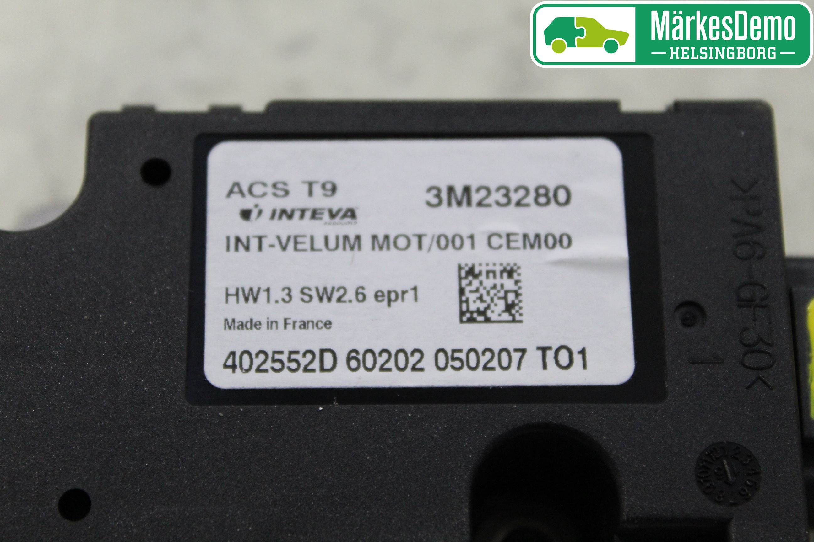 Peugeot 308 14-21 Taklucksmotor