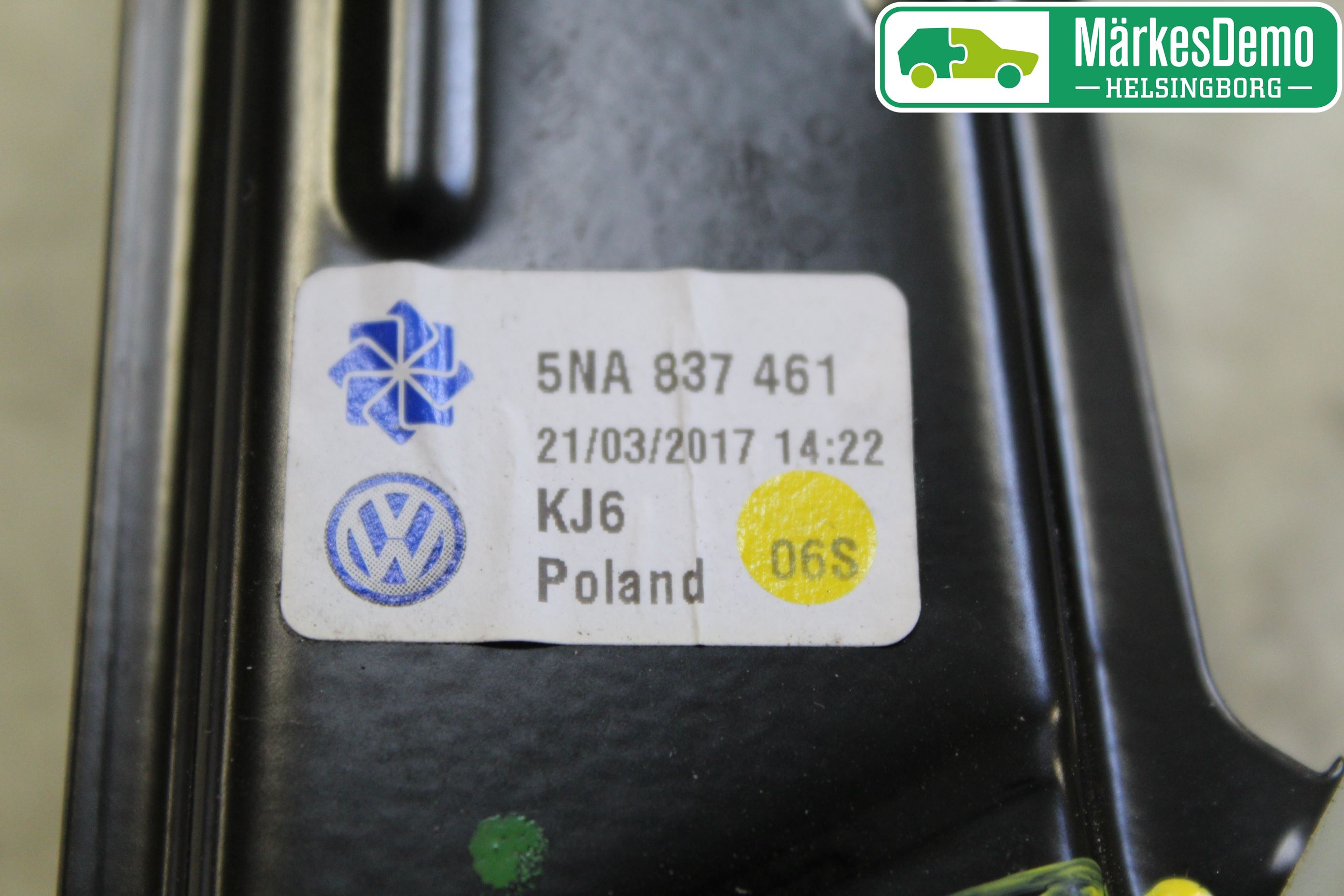 Volkswagen VW TIGUAN 16-24 Fönsterhissmekanism