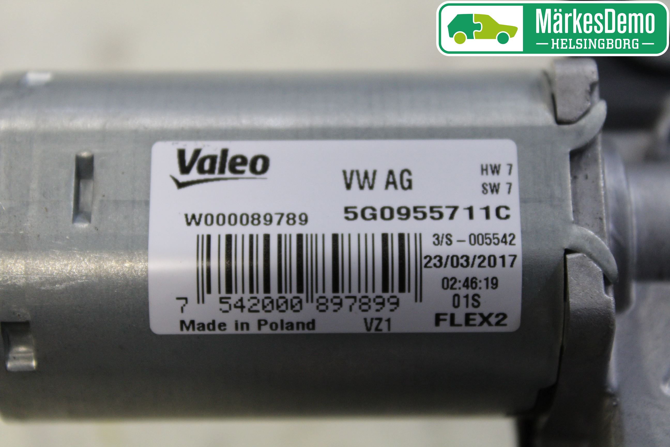 Volkswagen VW TIGUAN 16-24 Torkarmotor Baklucka