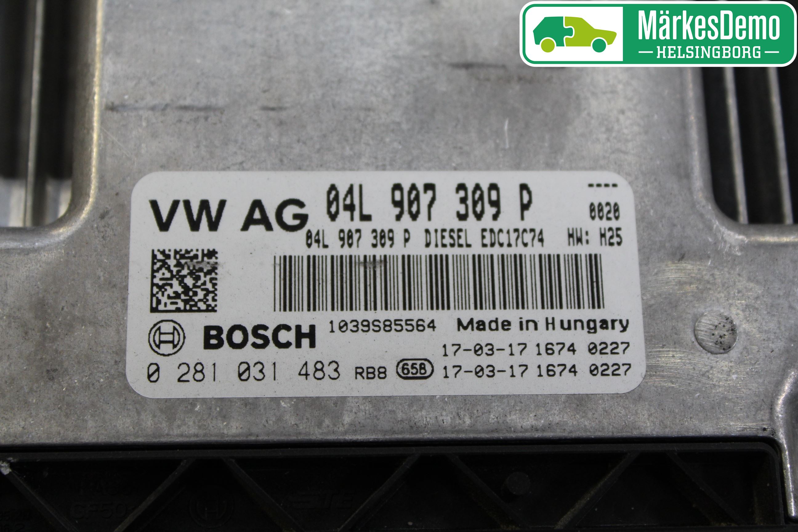 Volkswagen VW TIGUAN 16-24 Styrenhet Inspump Diesel