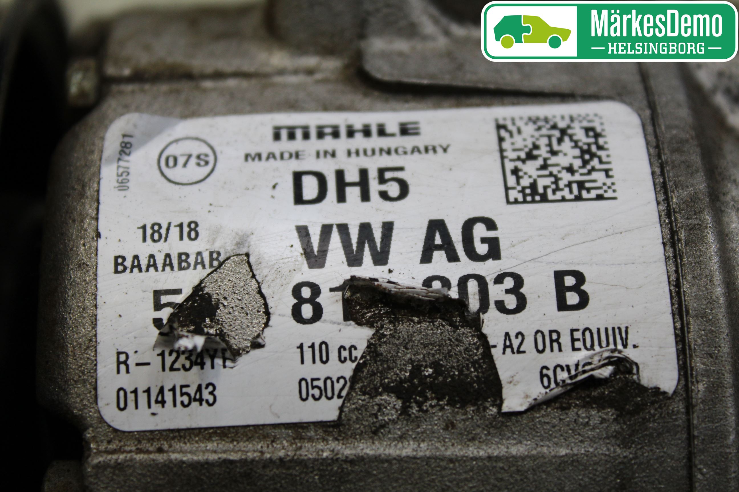 Volkswagen VW CADDY 16-20 Ac Kompressor