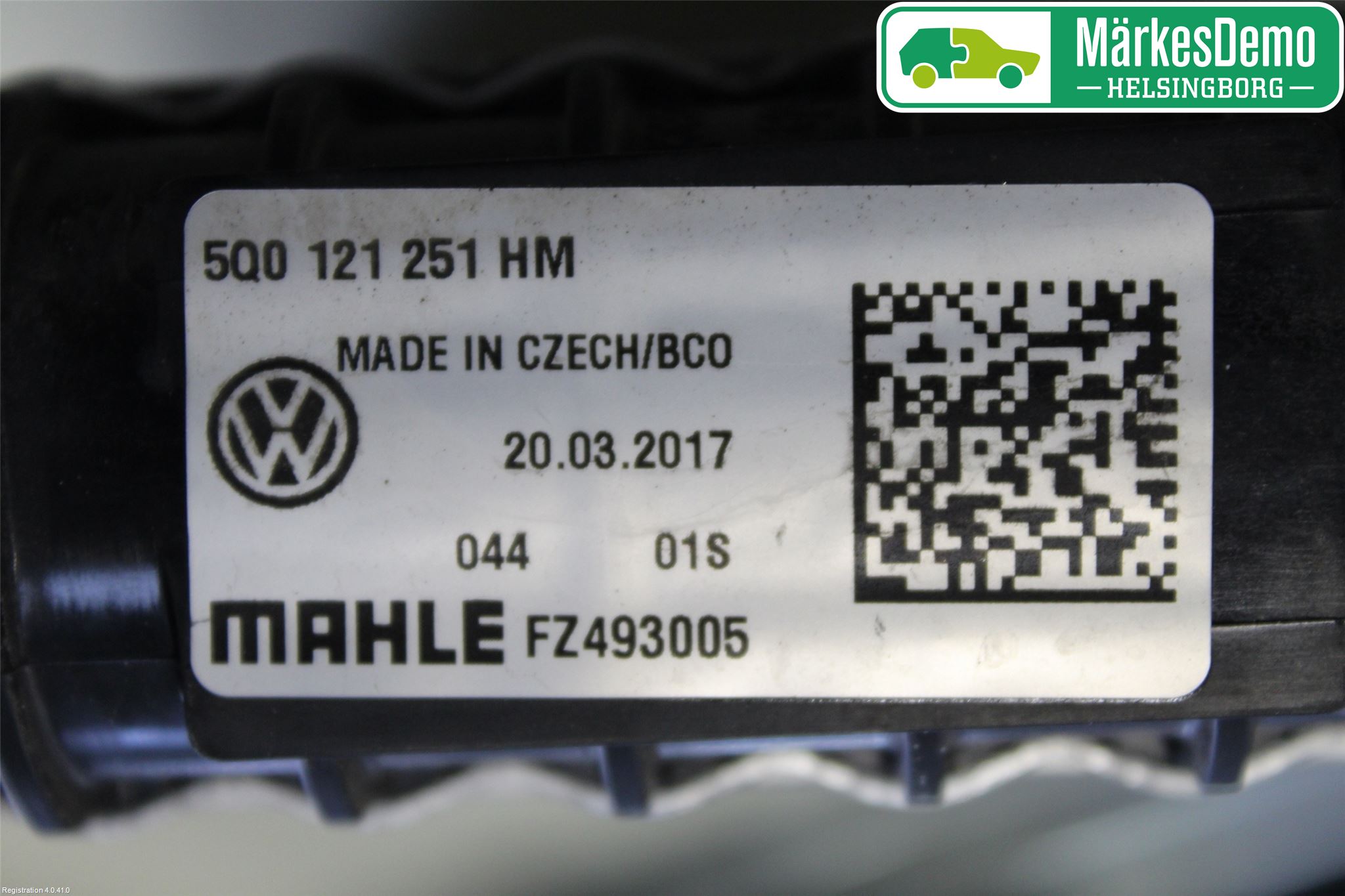 Volkswagen VW TIGUAN 16-24 Kylare Aut