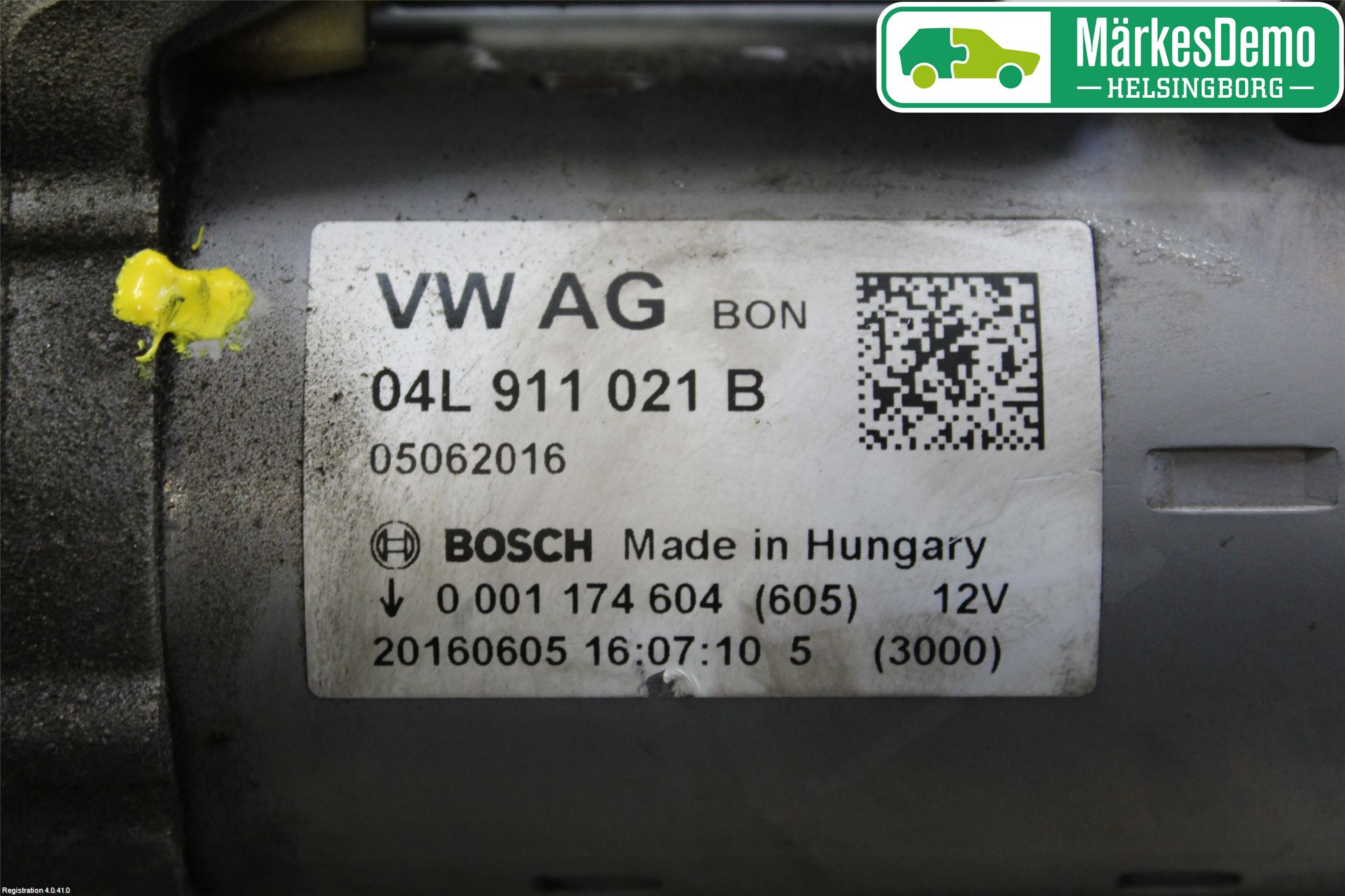 Audi A4/S4 B9 16-19 Startmotor Diesel