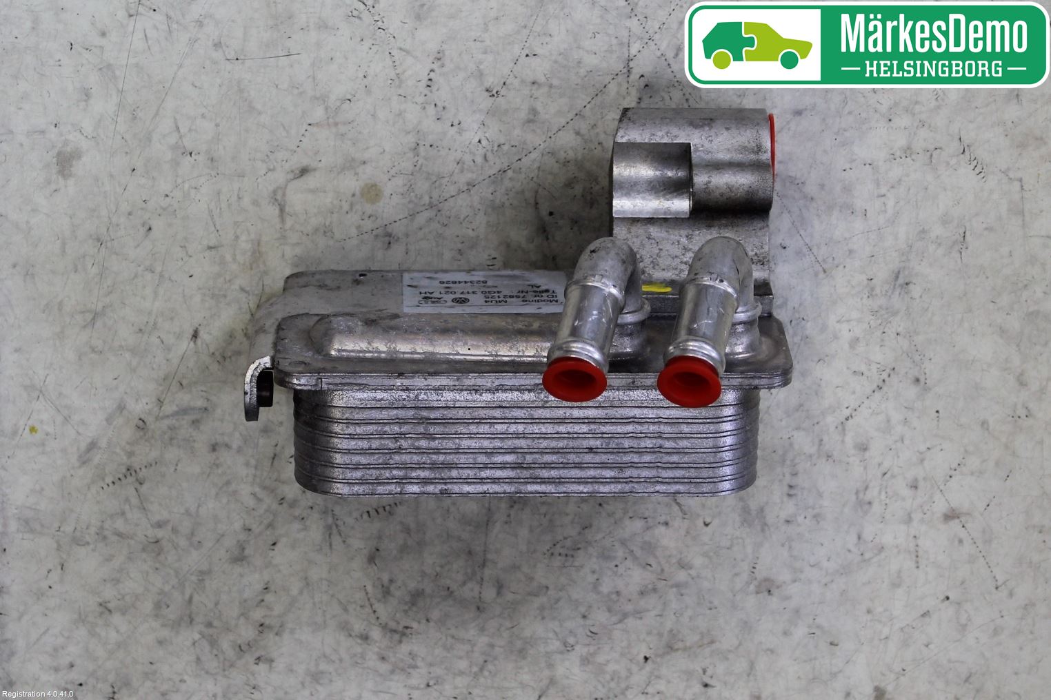 Audi A4/S4 B9 16-19 Oljekylare Automat