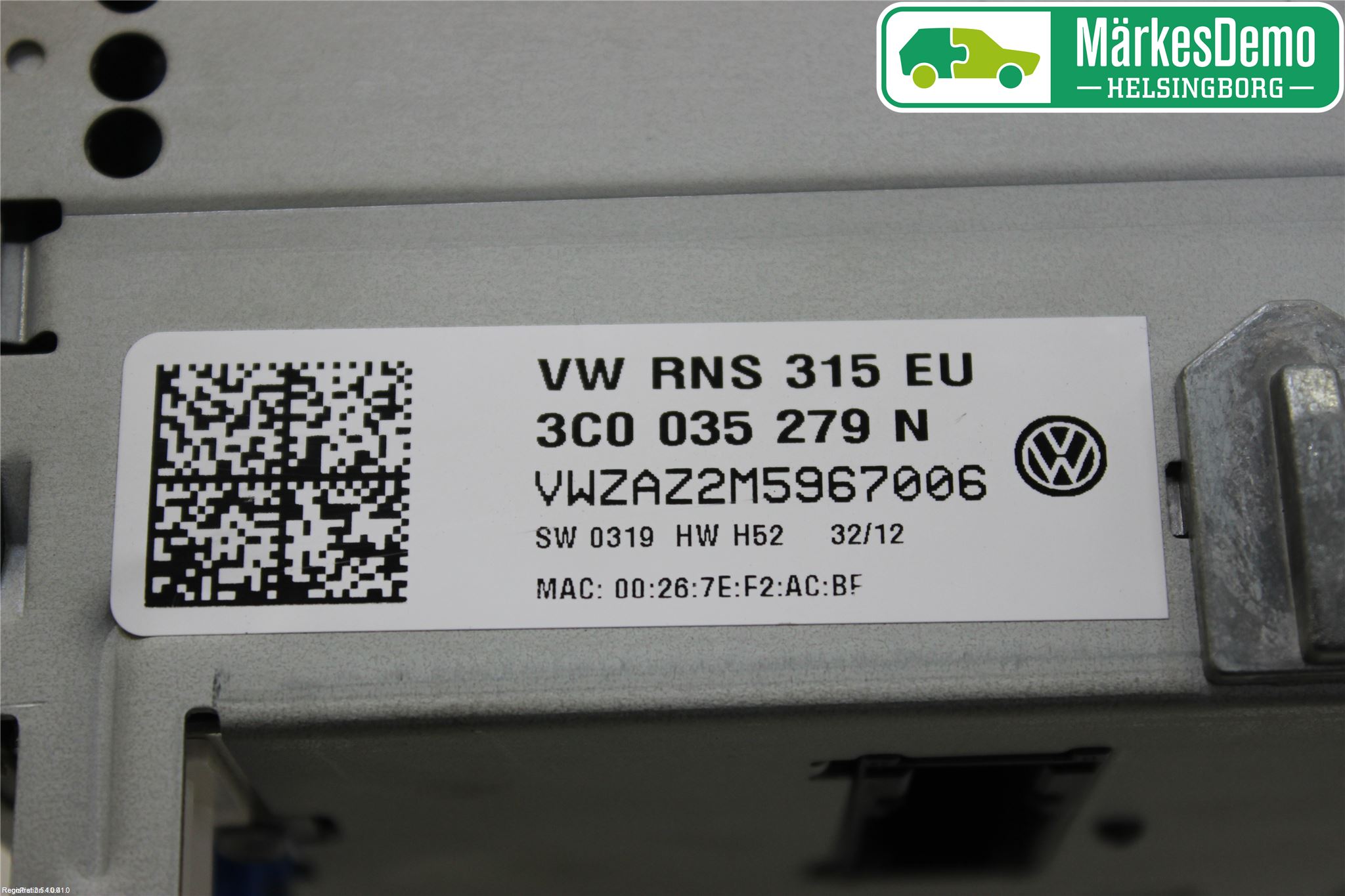 Volkswagen VW TOURAN 10-15 Cd Radio - Multimediapanel