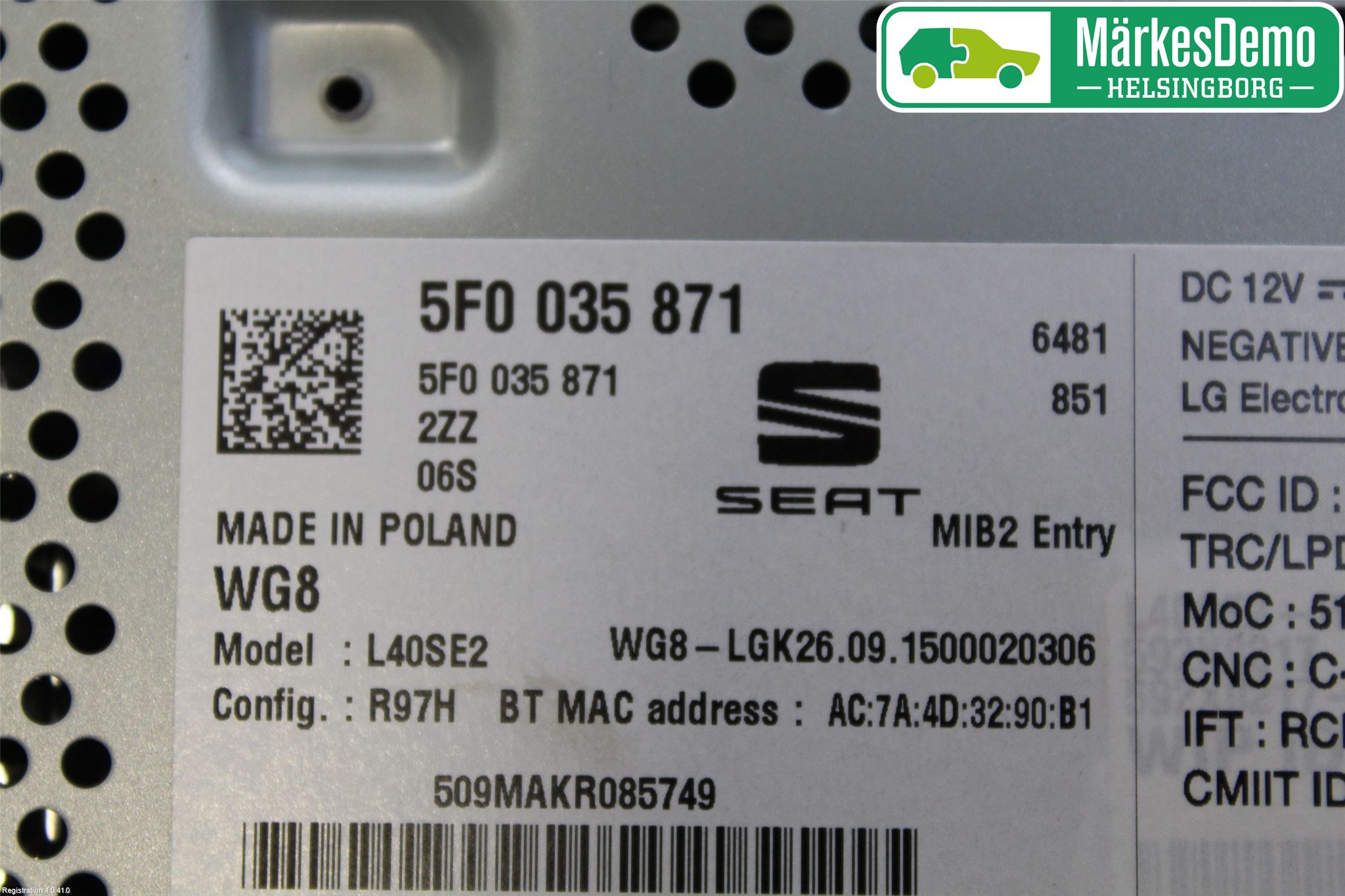 Seat LEON 13-20 Radio