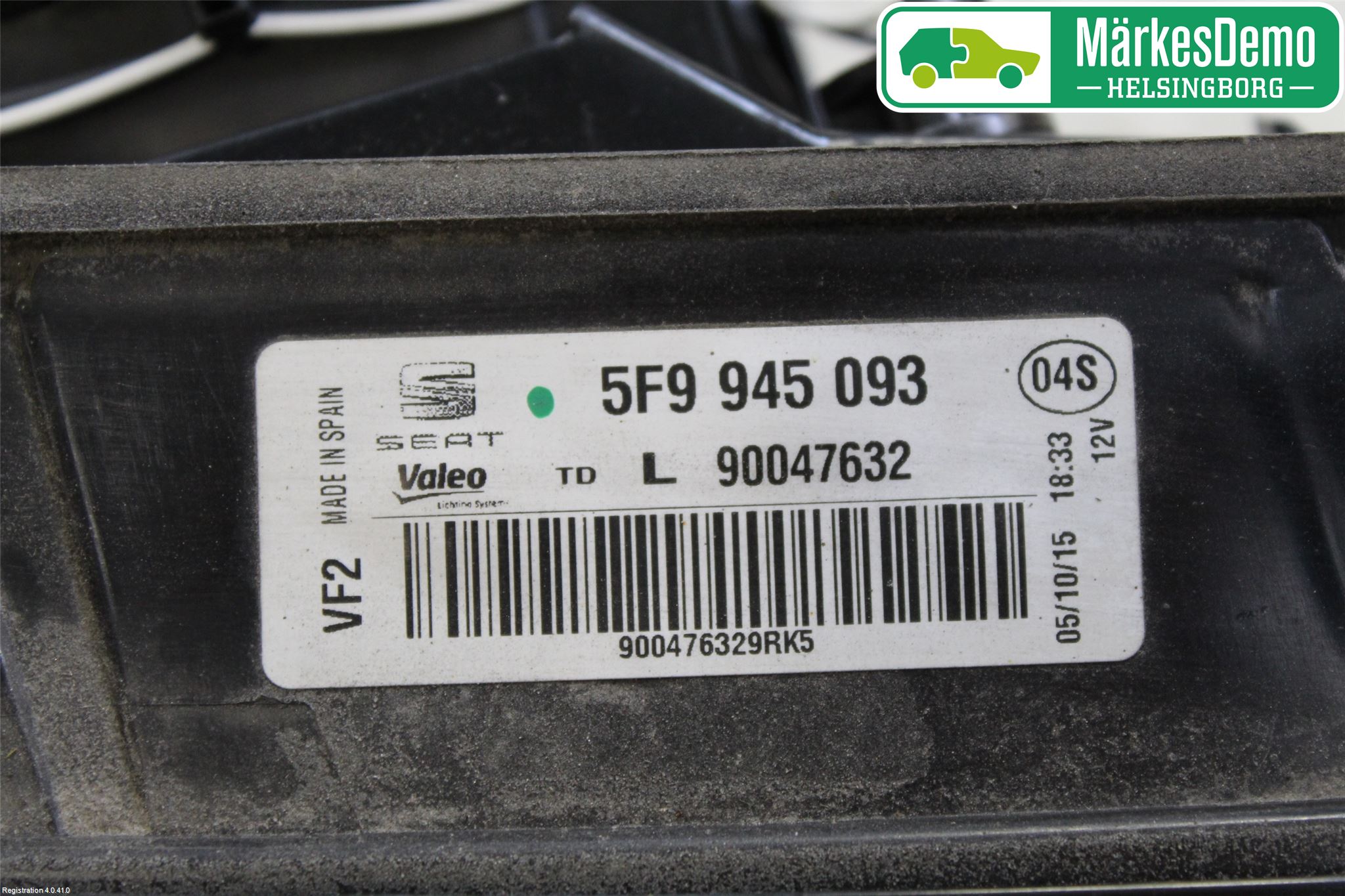 Seat LEON 13-20 Bakljus Lucka Vä