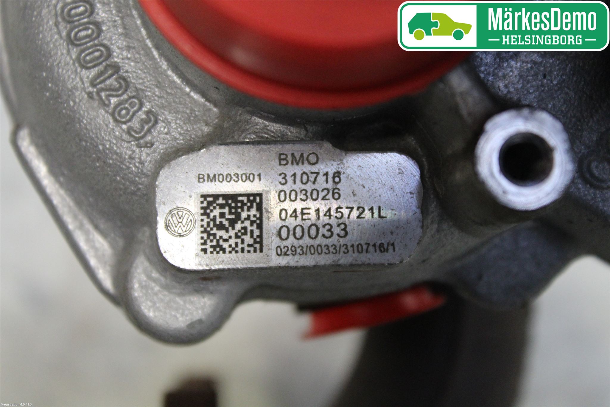 Volkswagen VW CADDY 16-20 Turboaggregat