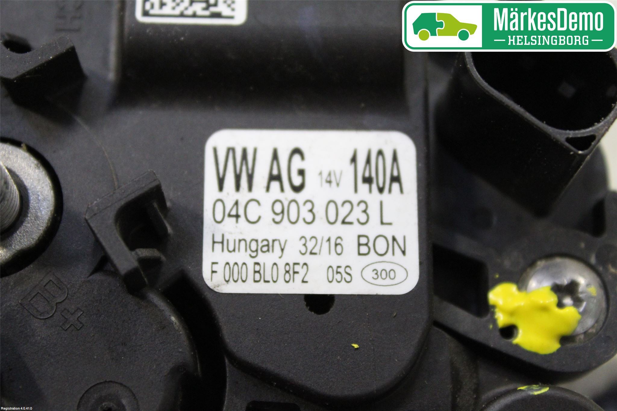 Volkswagen VW CADDY 16-20 Generator