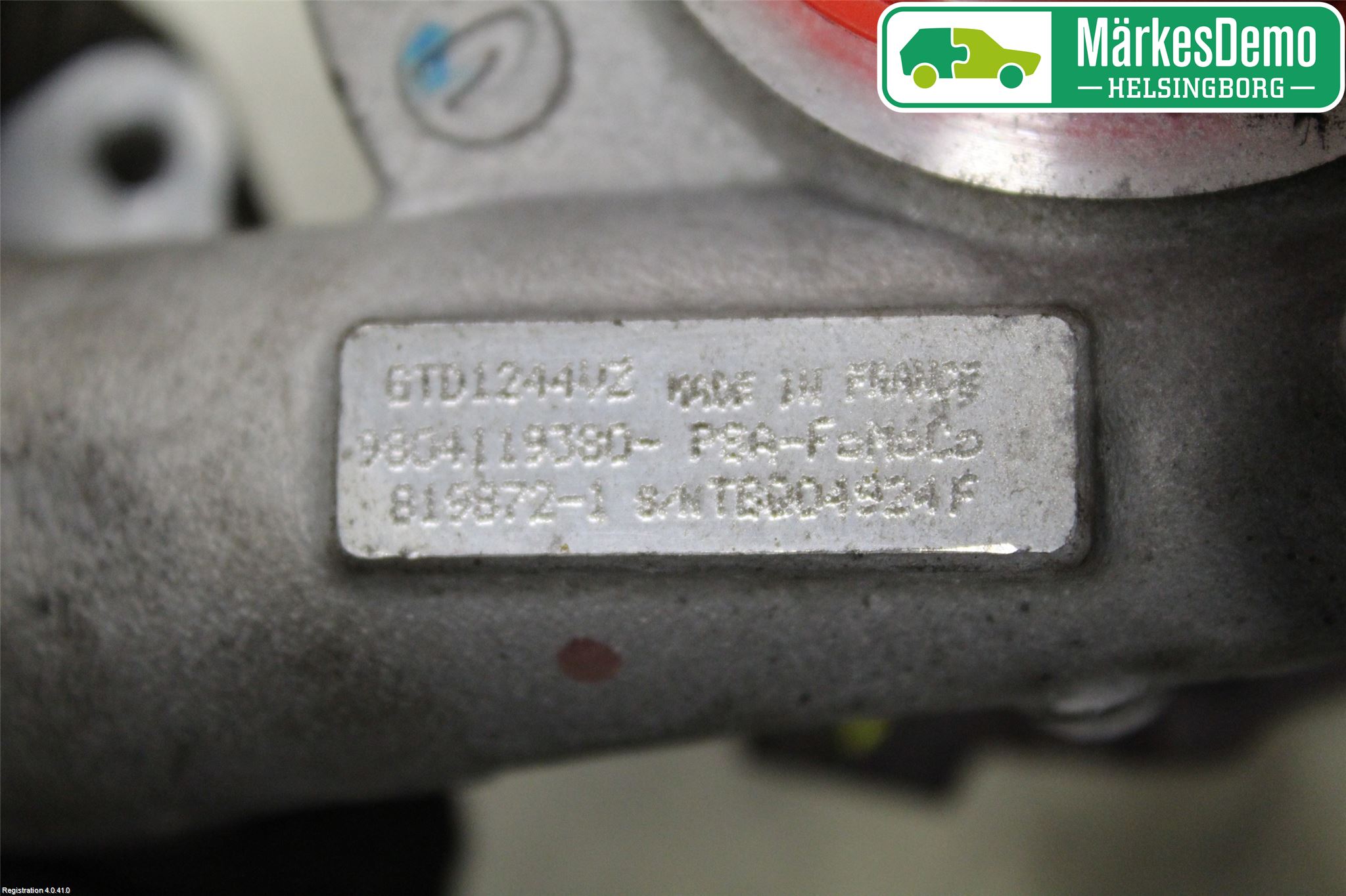 Peugeot 308 14-21 Turboaggregat