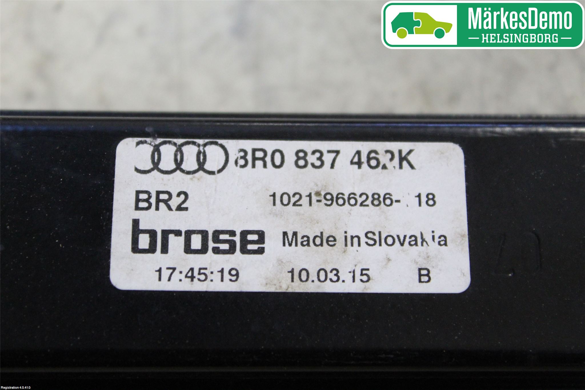 Audi Q5 09-16 Fönsterhissmekanism