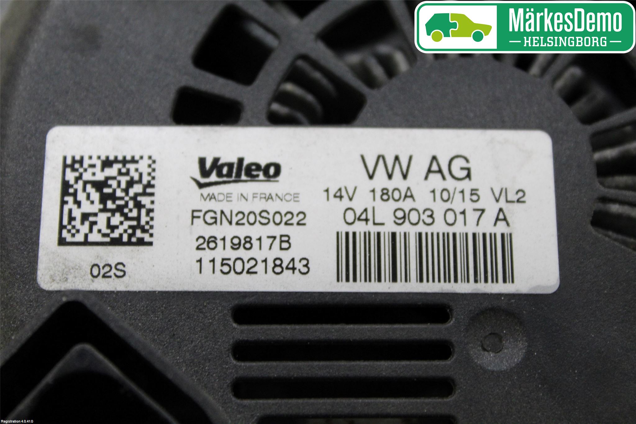 Audi Q5 09-16 Generator