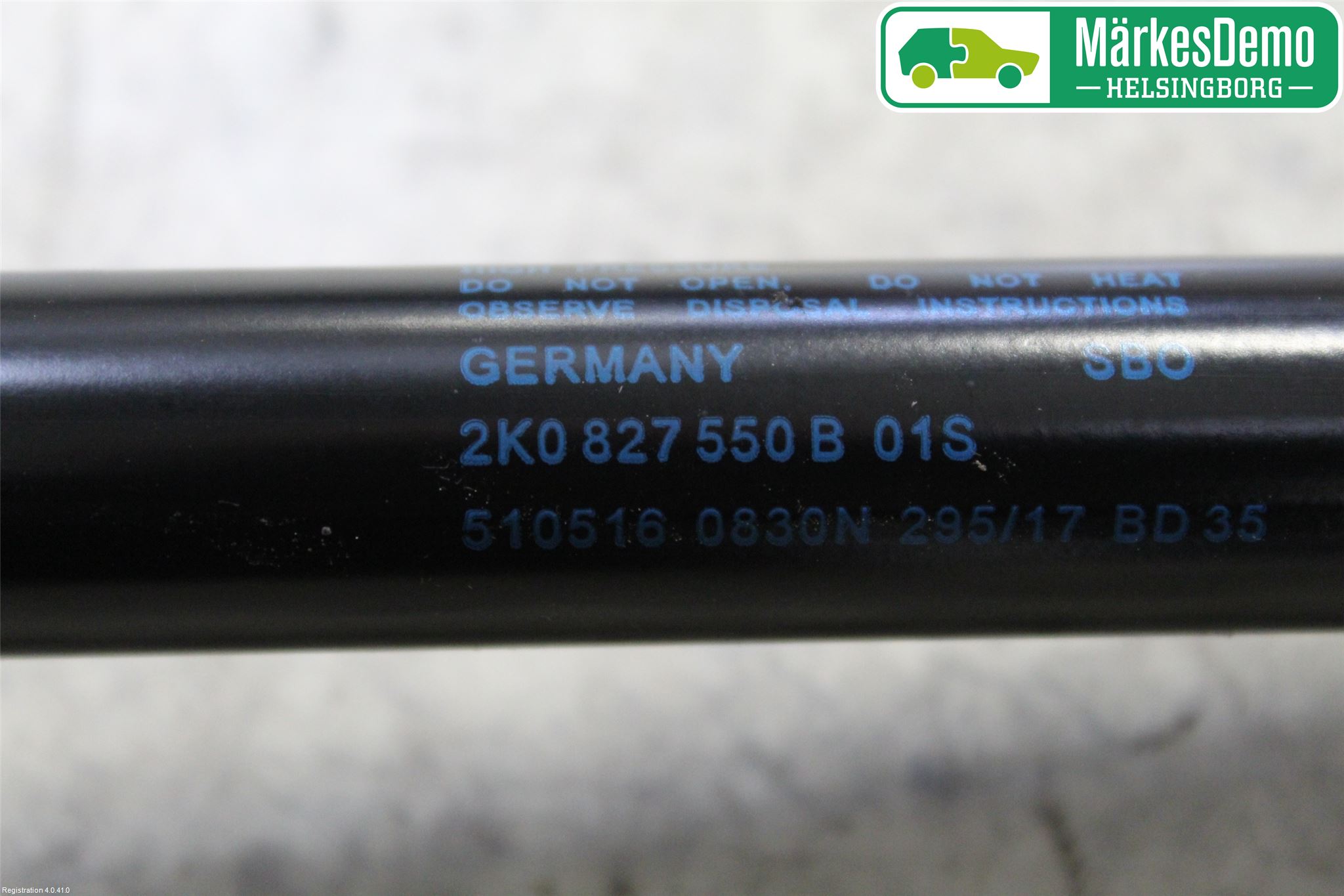 Volkswagen VW CADDY 16-20 Gasfjäder Baklucka