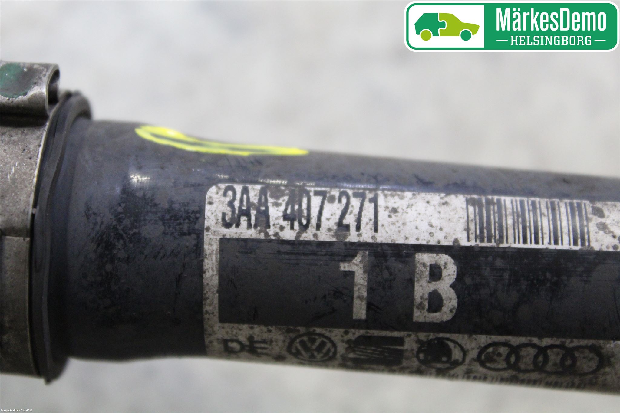 Volkswagen VW CADDY 16-20 Drivaxel Fram Vänster