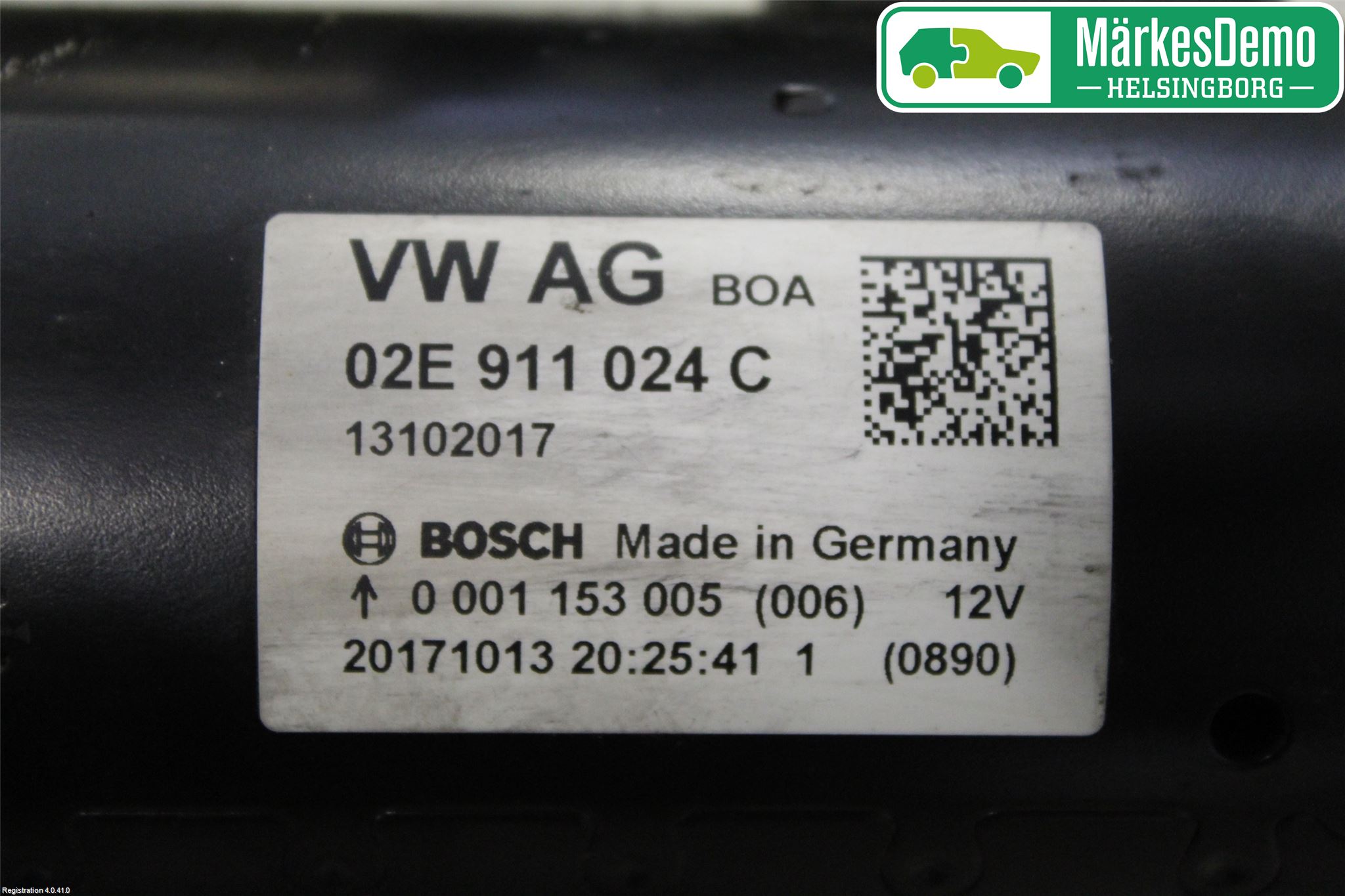 Volkswagen VW CADDY 16-20 Startmotor Diesel