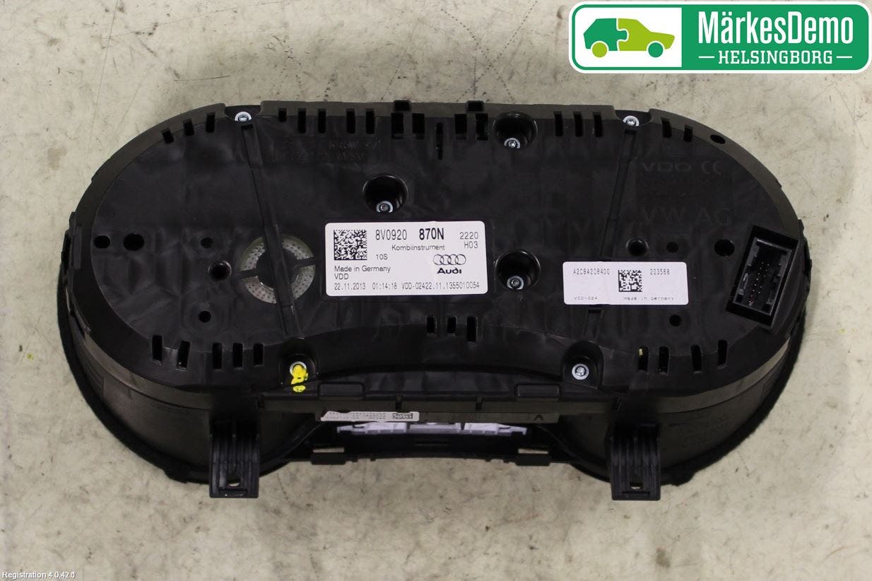 Audi A3/S3 8V 13-20 Instrument Komb