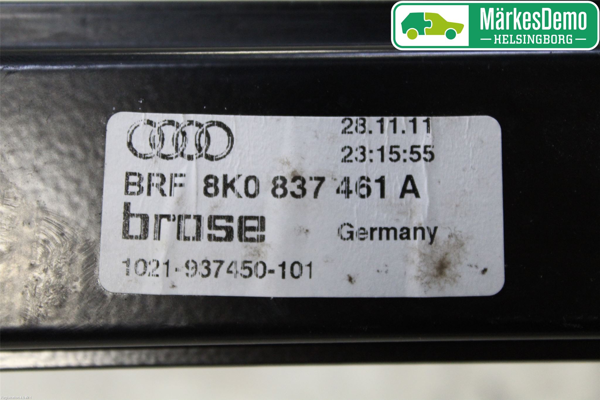 Audi A4 12-15 Fönsterhissmekanism