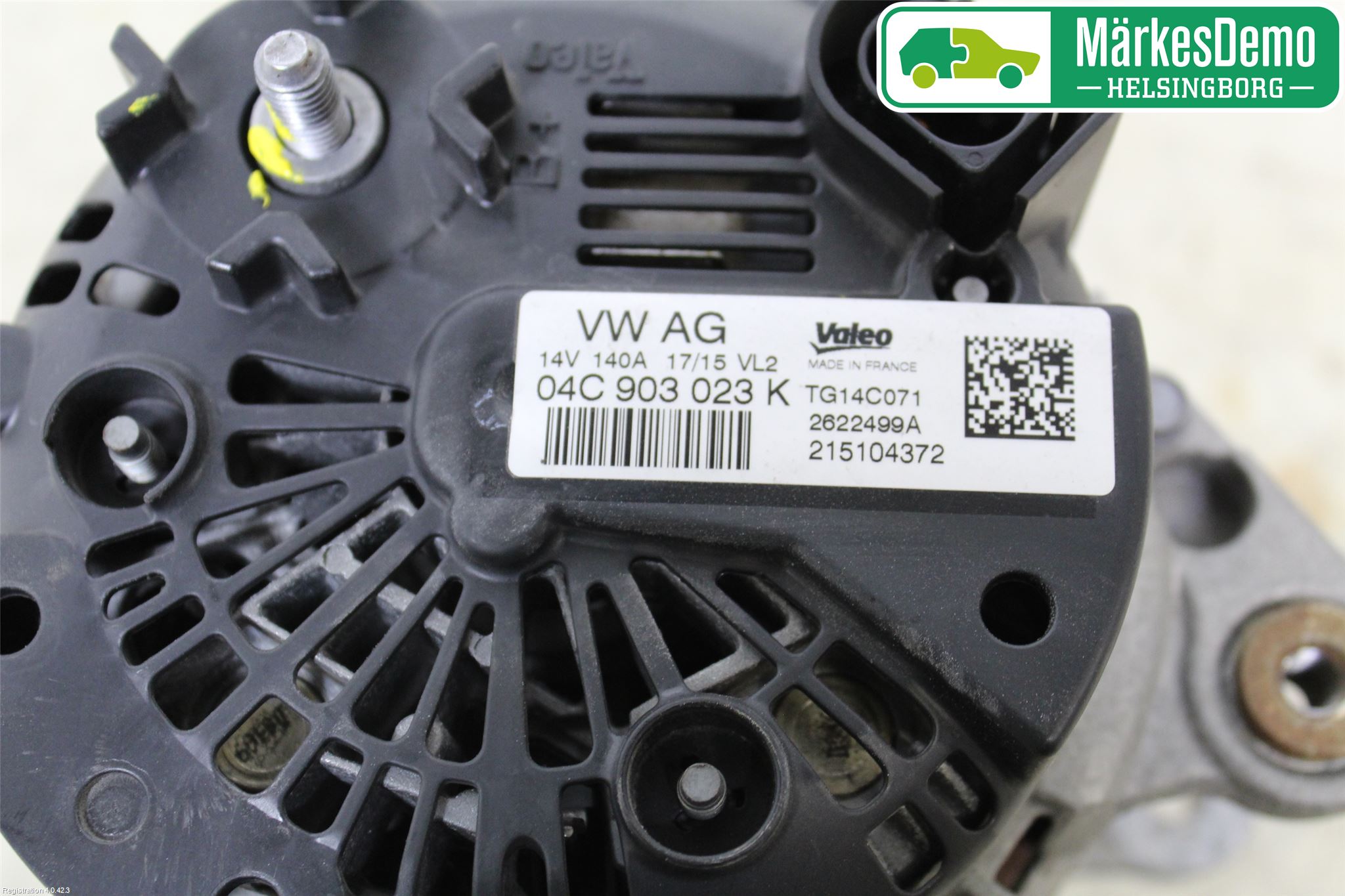 Audi A3/S3 8V 13-20 Generator