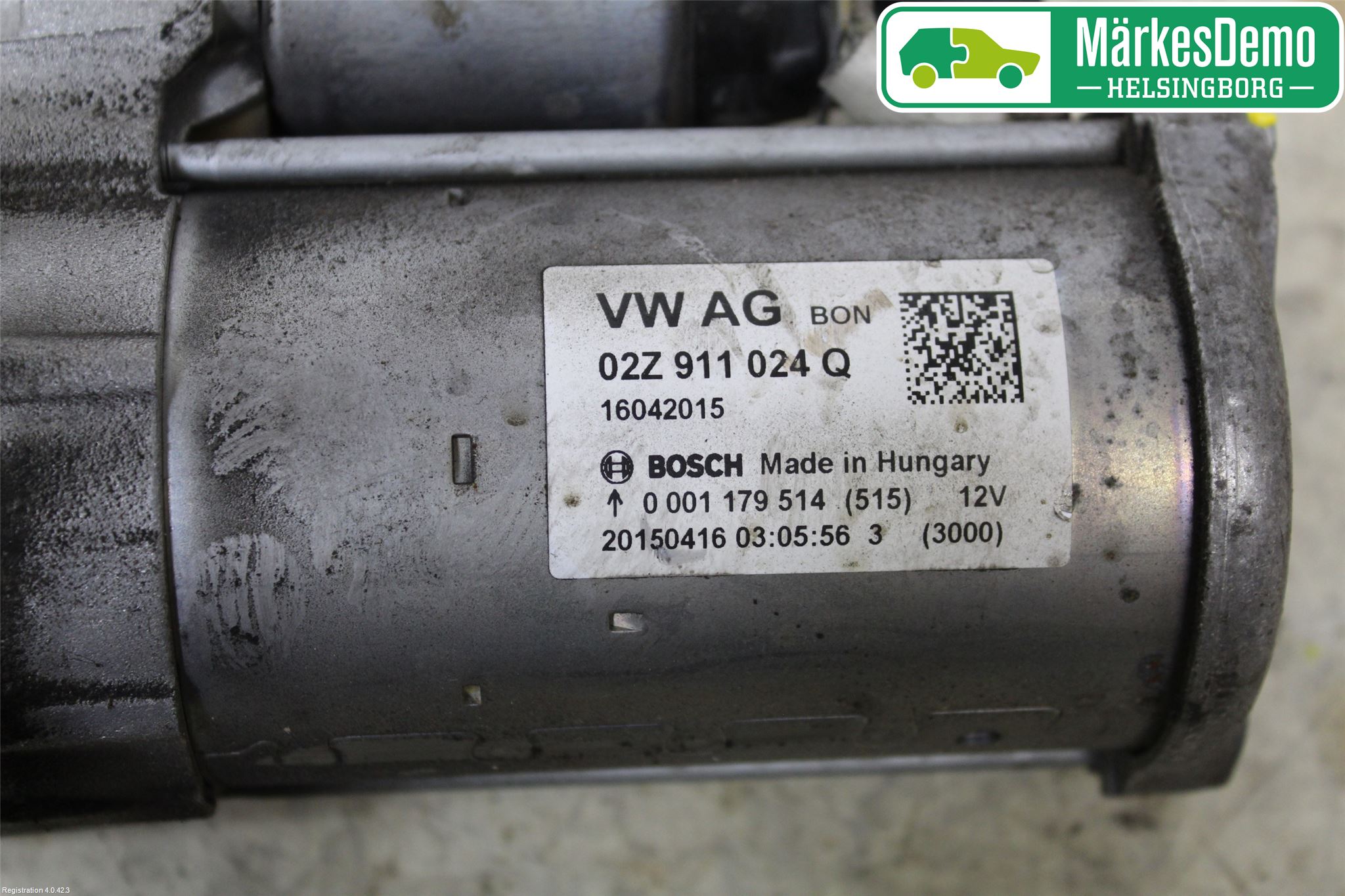 Audi A3/S3 8V 13-20 Startmotor