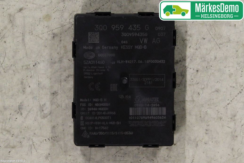 Skoda KODIAQ 17-24 Styrenhet Nyckellöst System