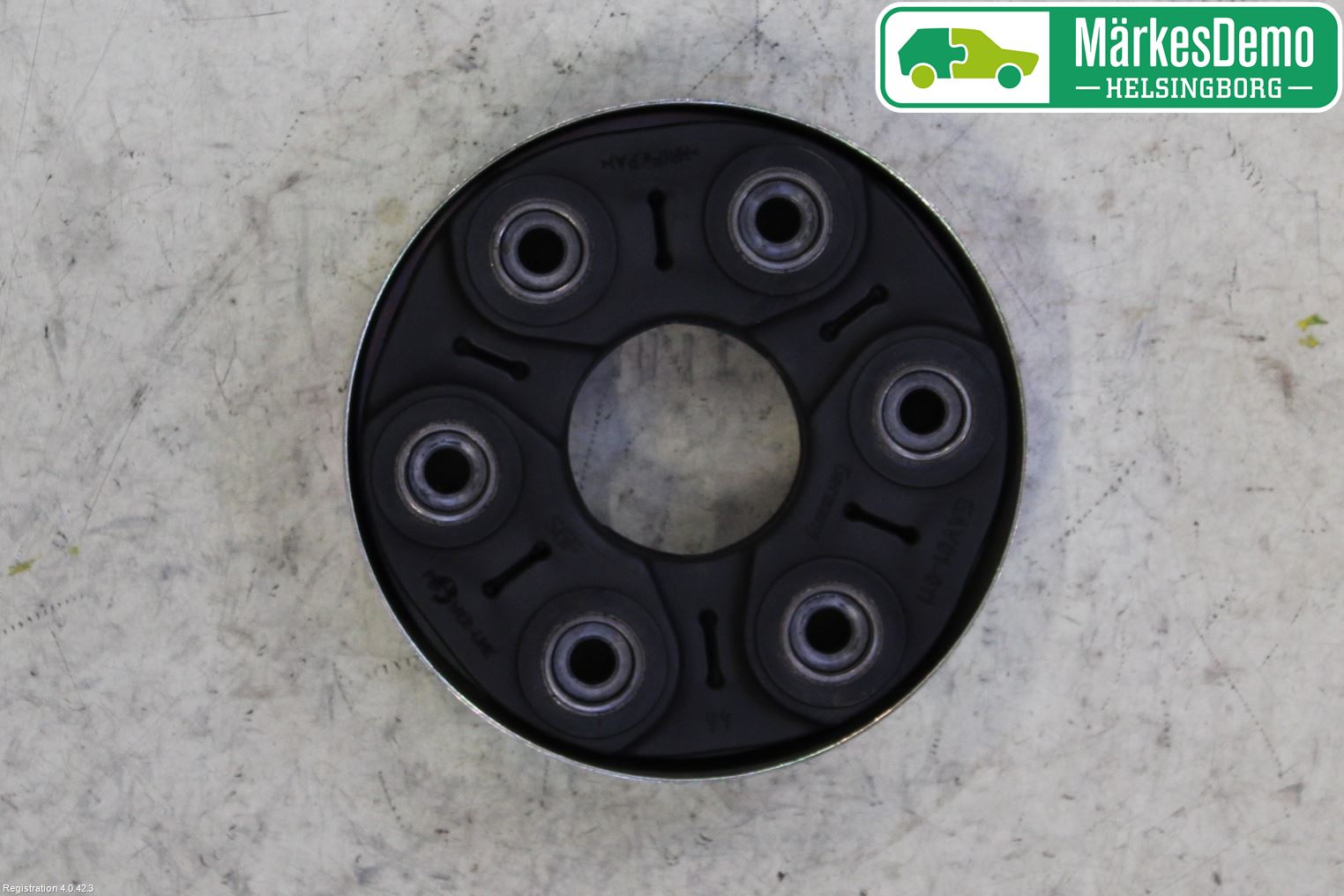 Skoda KODIAQ 17-24 Mellanaxel Gummiknut