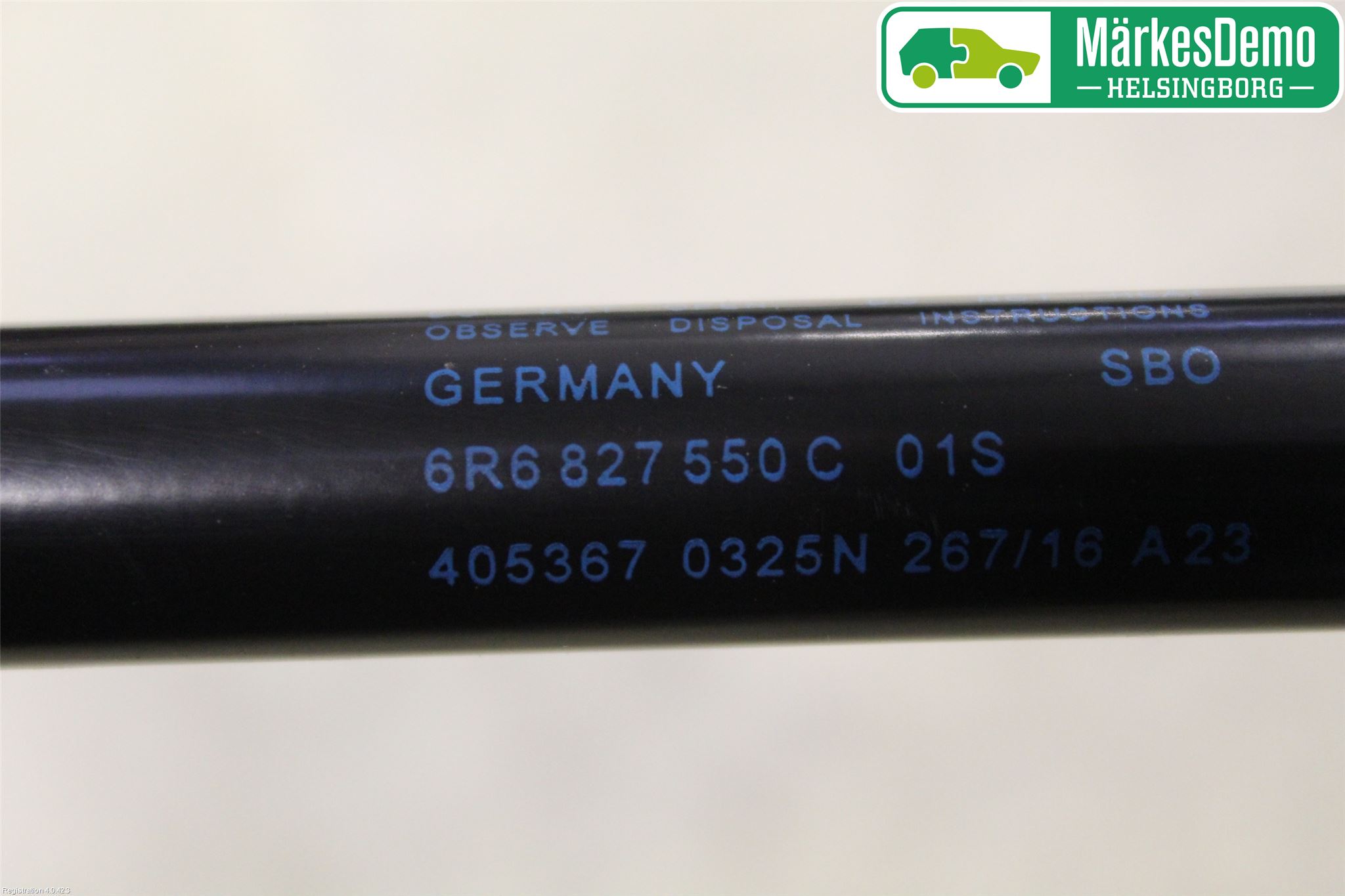 Volkswagen VW POLO 10-17 Gasfjäder Baklucka