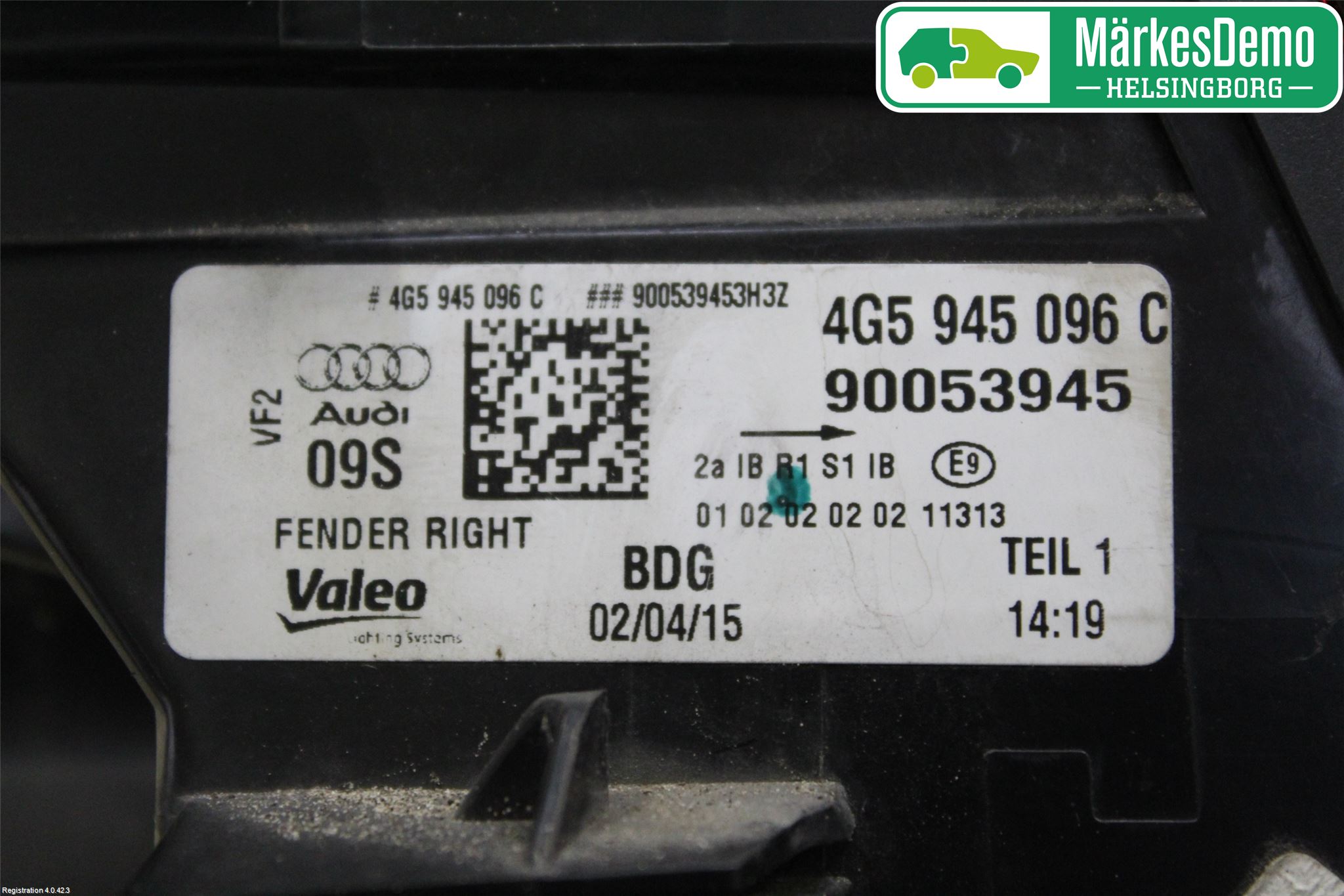 Audi A6/S6 4G 11-18 Bakljus Höger