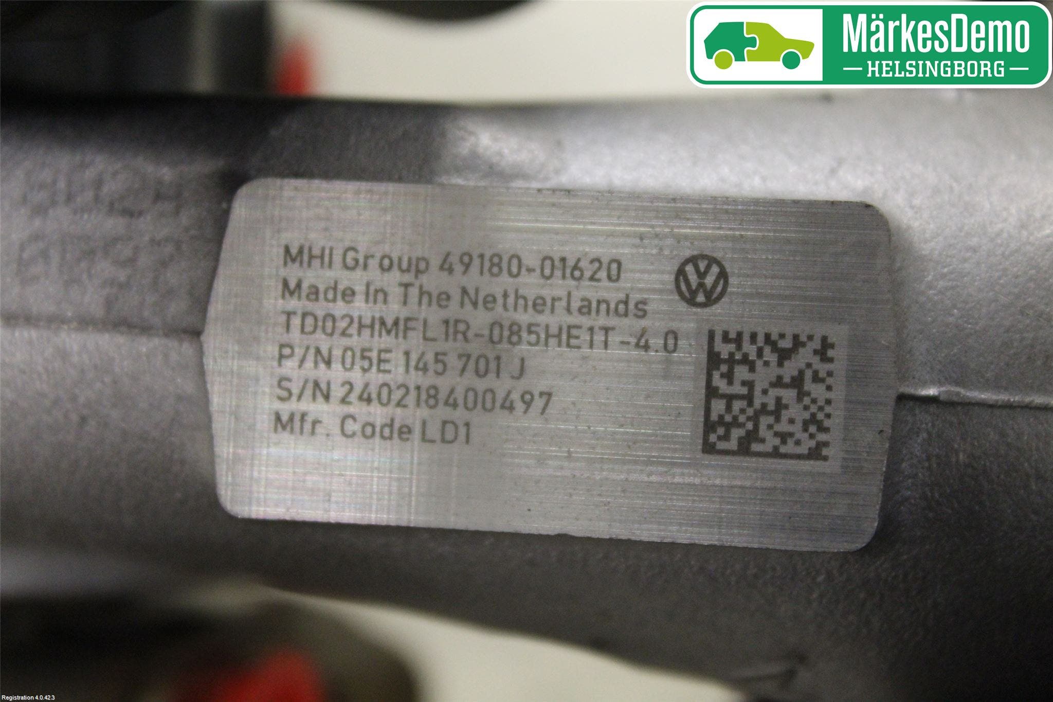 Audi A3/S3 8V 13-20 Turboaggregat