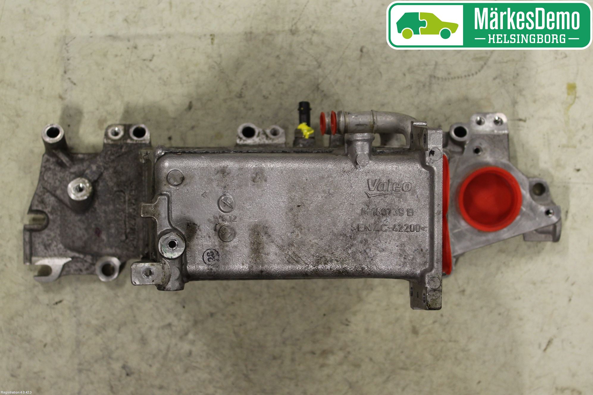 Volkswagen VW GOLF / E-GOLF VII 13-20 Laddluft-Intercooler Kyl