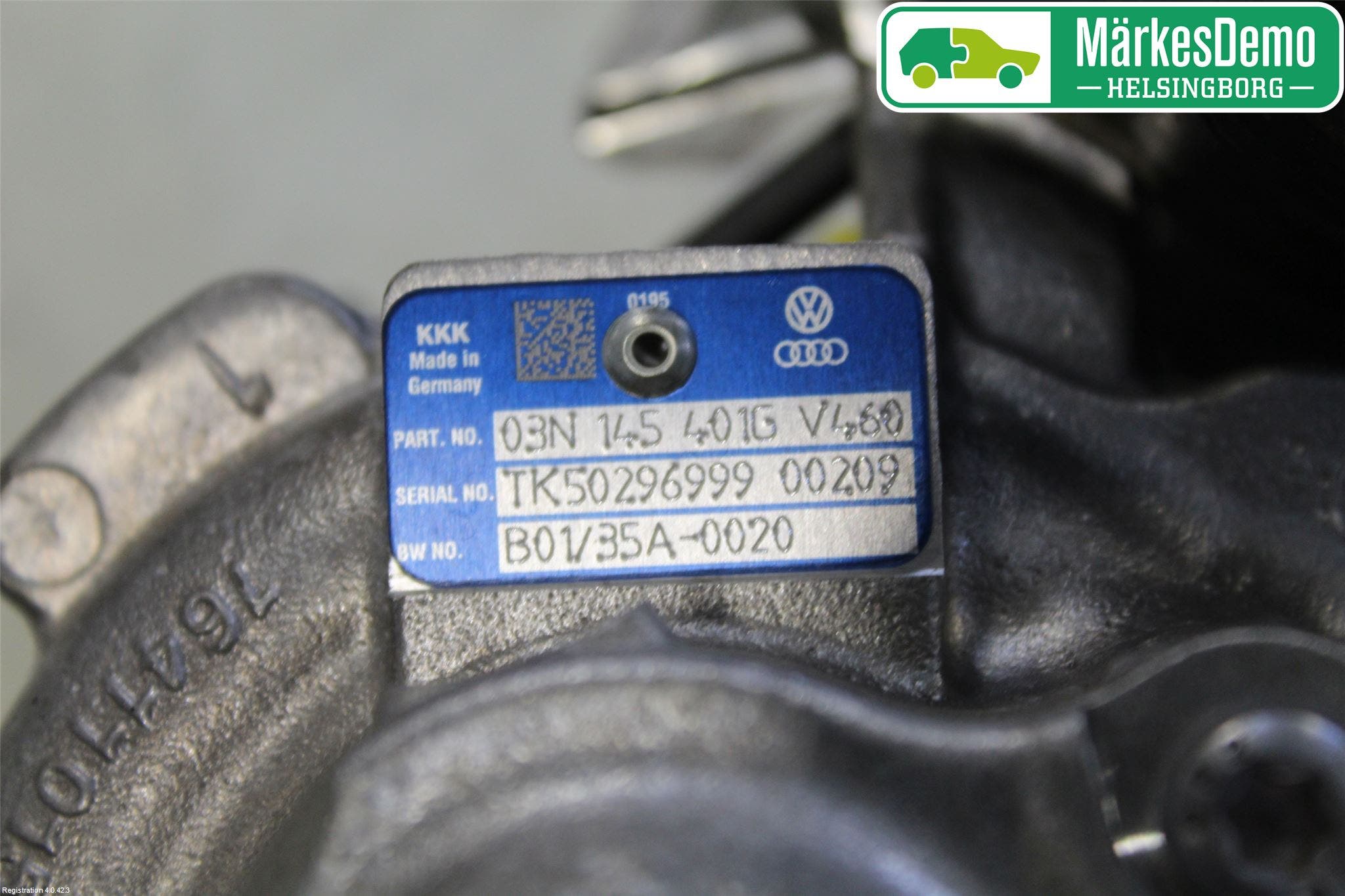 Volkswagen VW PASSAT 15-19 Turboaggregat